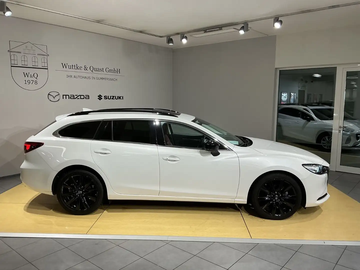 Mazda 6 Kombi Homura *Schiebedach*Leder*360°*Matrix* Blanc - 2