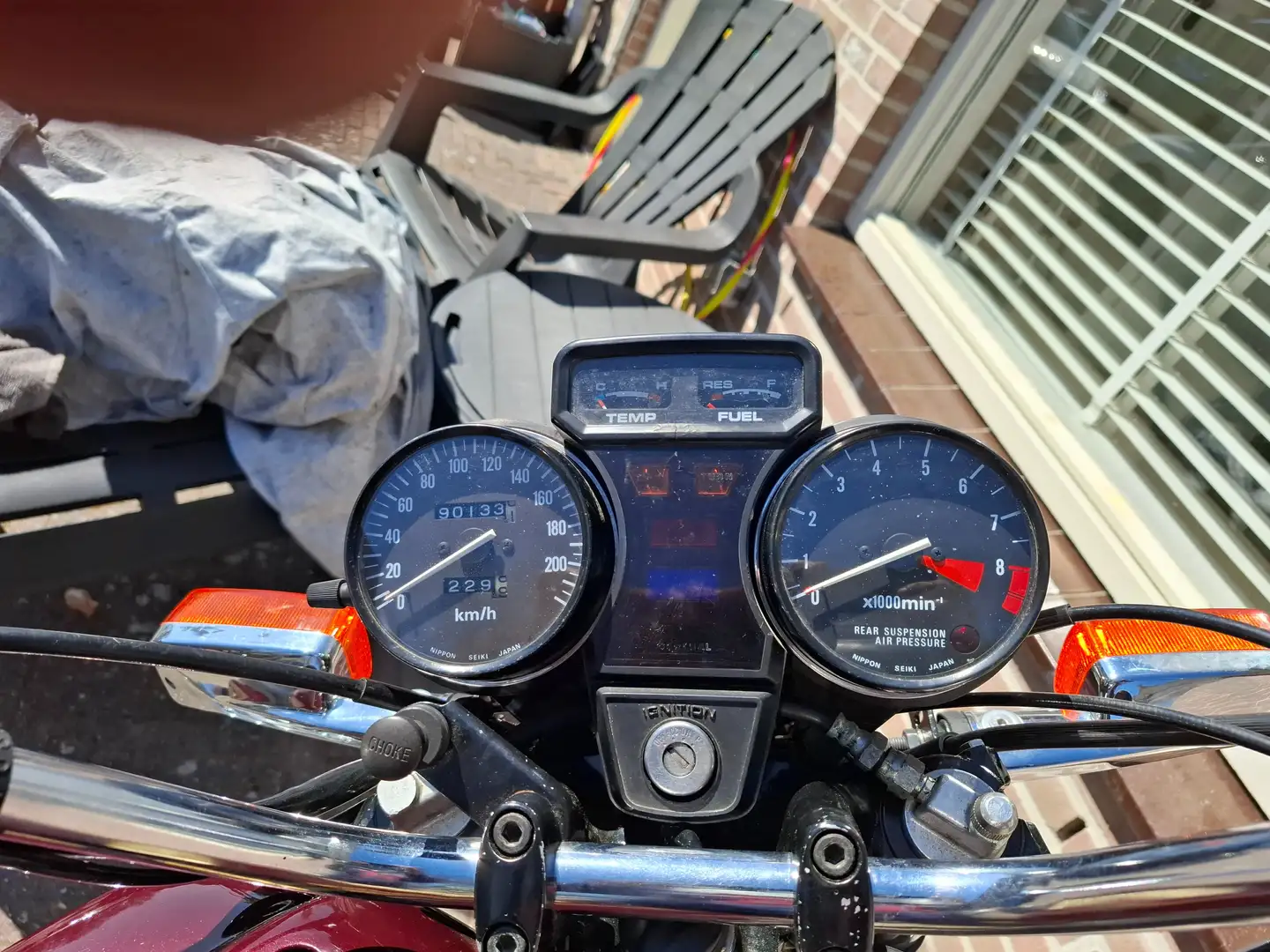 Honda GL 1100 Naked Rouge - 1