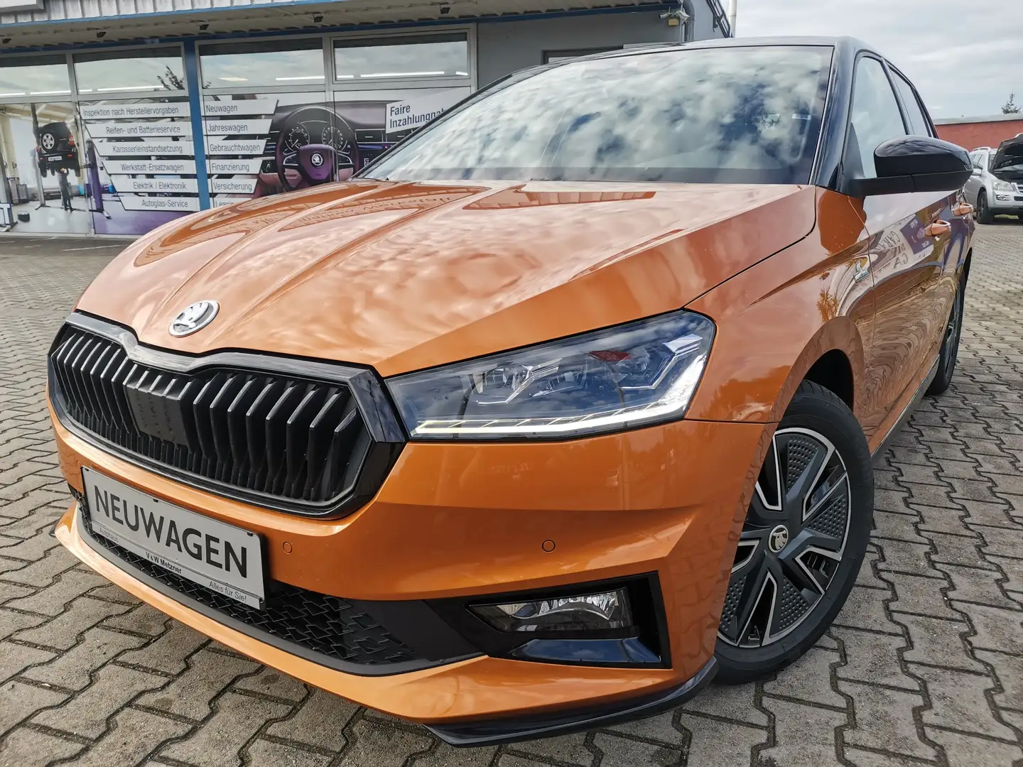 Skoda Fabia Monte Carlo Orange - 1