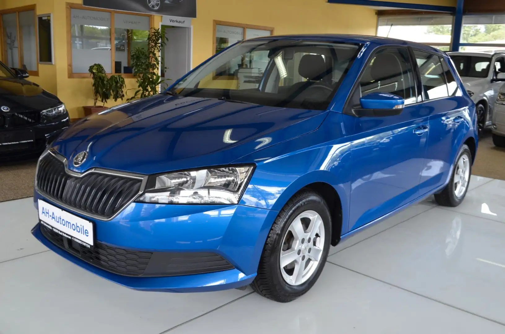 Skoda Fabia Ambition KLIMAANLAGE / TEMPOMAT / AHK Blau - 1