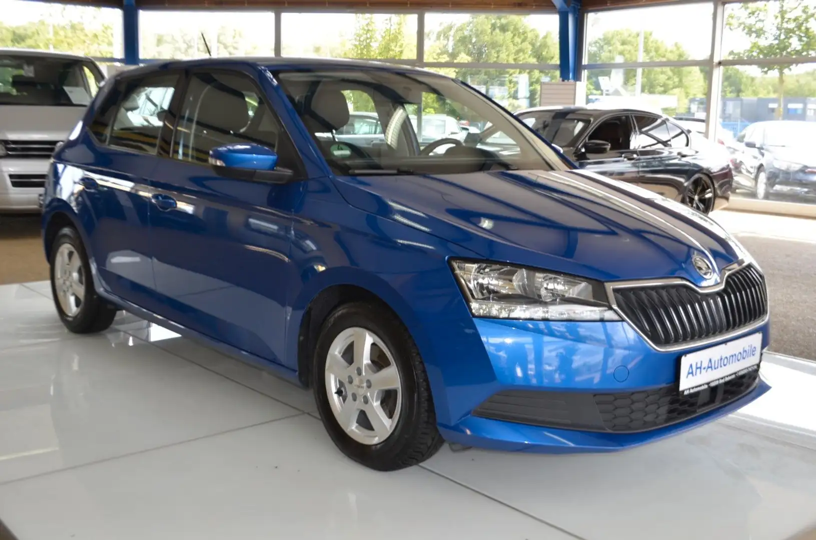 Skoda Fabia Ambition KLIMAANLAGE / TEMPOMAT / AHK Blau - 2