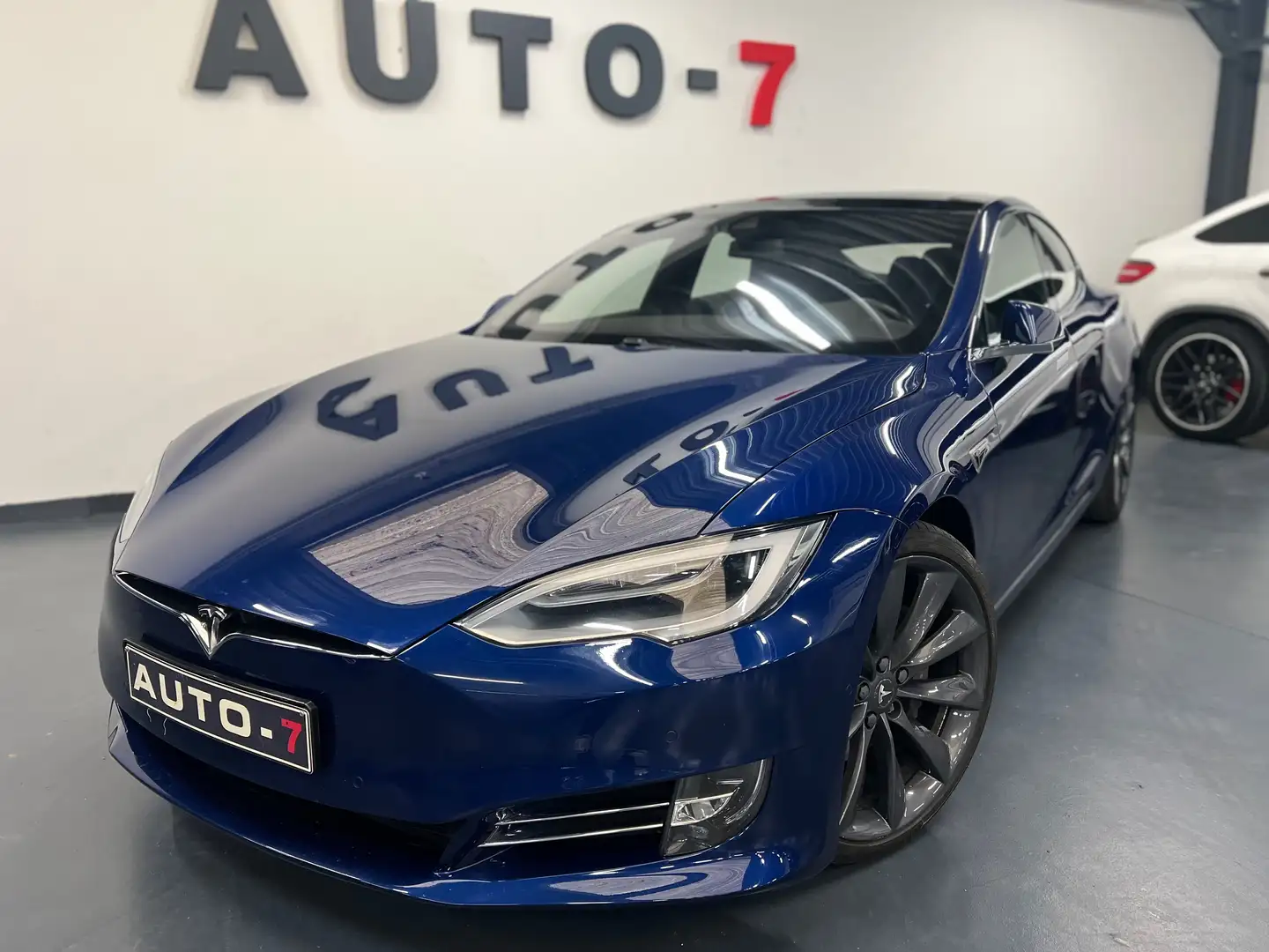 Tesla Model S 75D kWh Dual Motor 2016 Carbon Pakket BTW IN.! Blu/Azzurro - 2