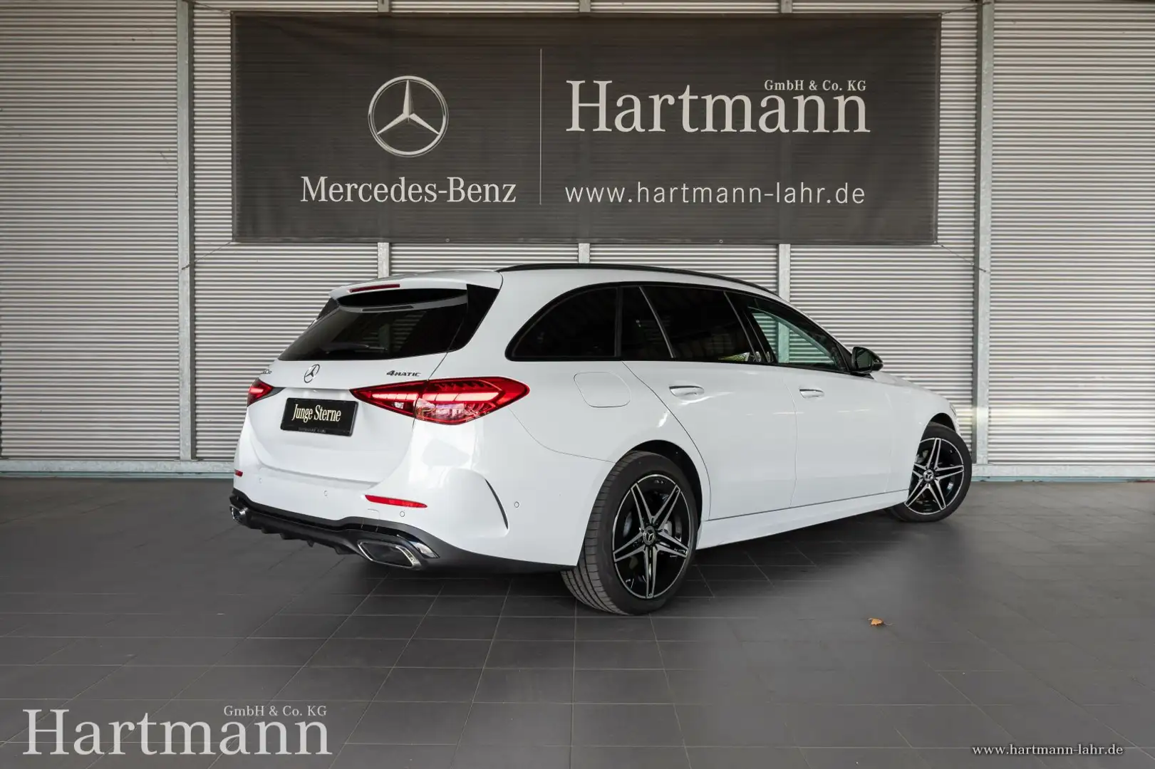 Mercedes-Benz C 300 C 300 de T 4M Hybrid AMG Premium-Plus Night HUD Weiß - 2