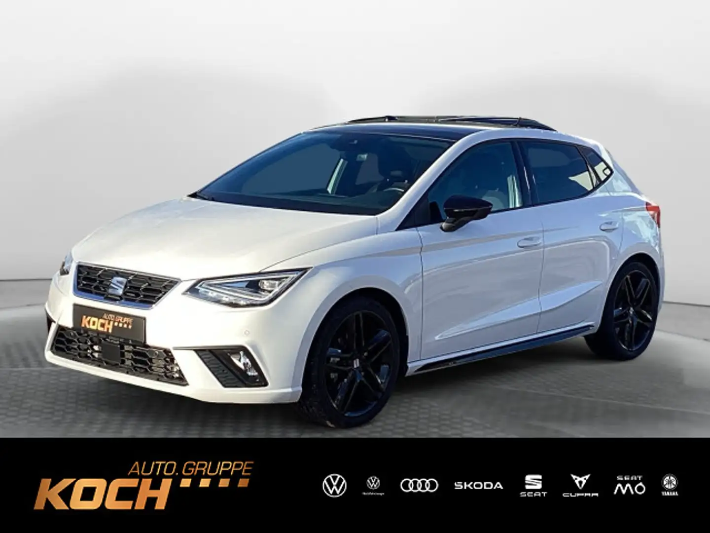 SEAT Ibiza FR Pro Black Edition 1.0 TSI 81 kW (110 PS Weiß - 1