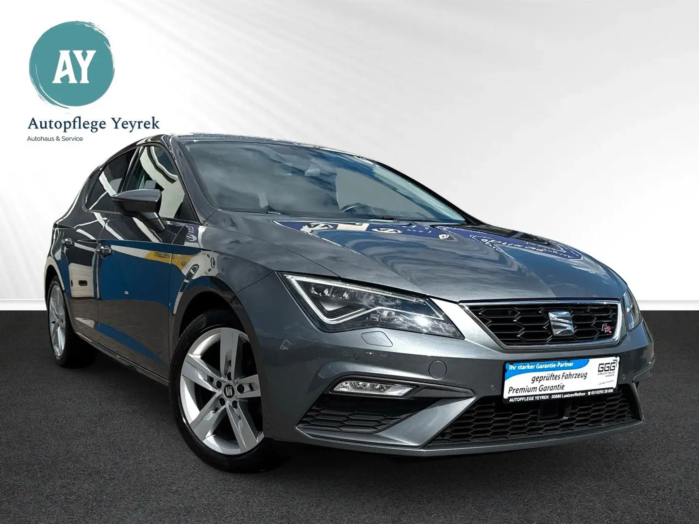 SEAT Leon FR Drive |Led|Navi|Tempomat|Shz|Pdc|Tüv Neu Gris - 1