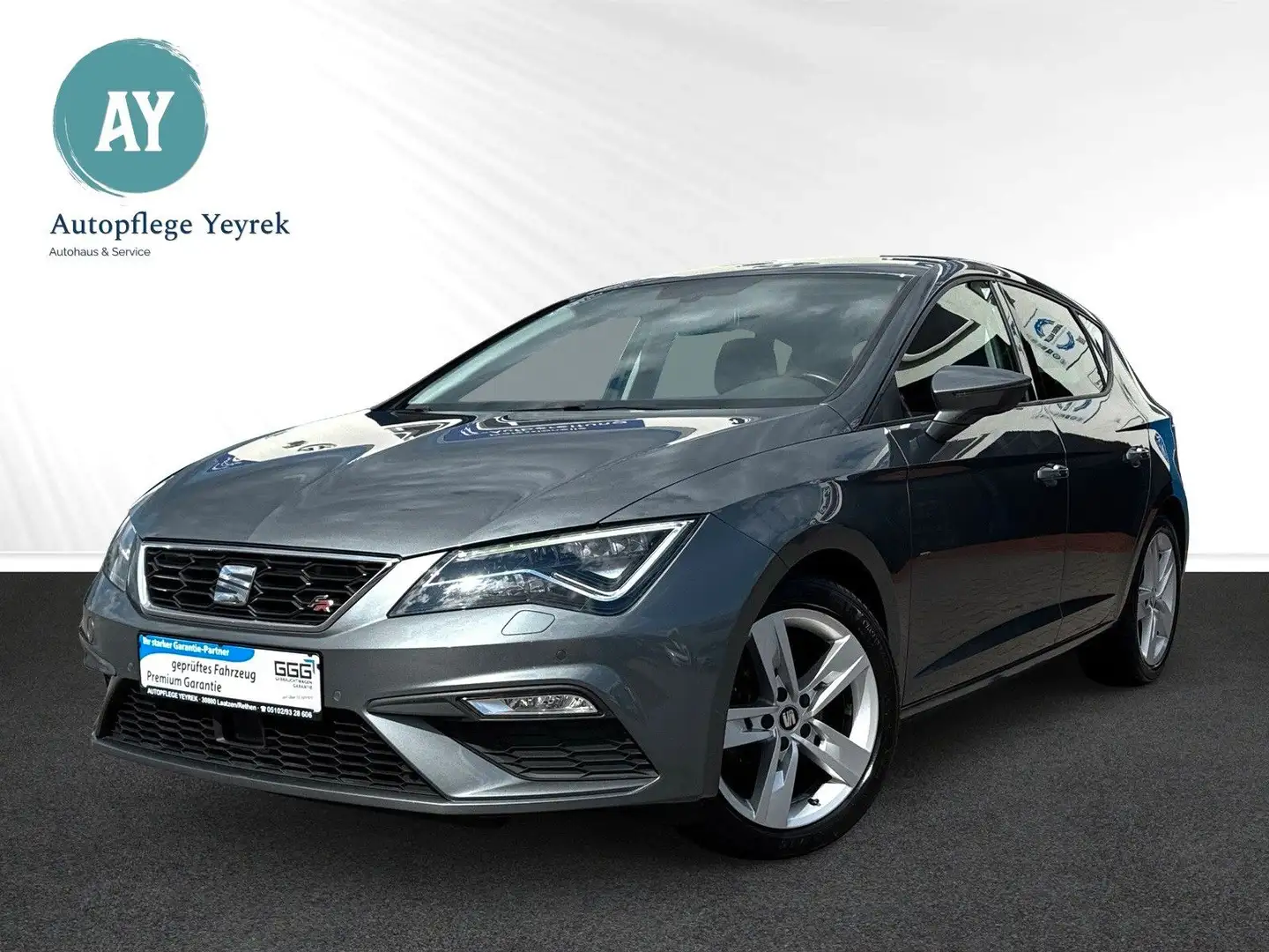 SEAT Leon FR Drive |Led|Navi|Tempomat|Shz|Pdc|Tüv Neu Gris - 2