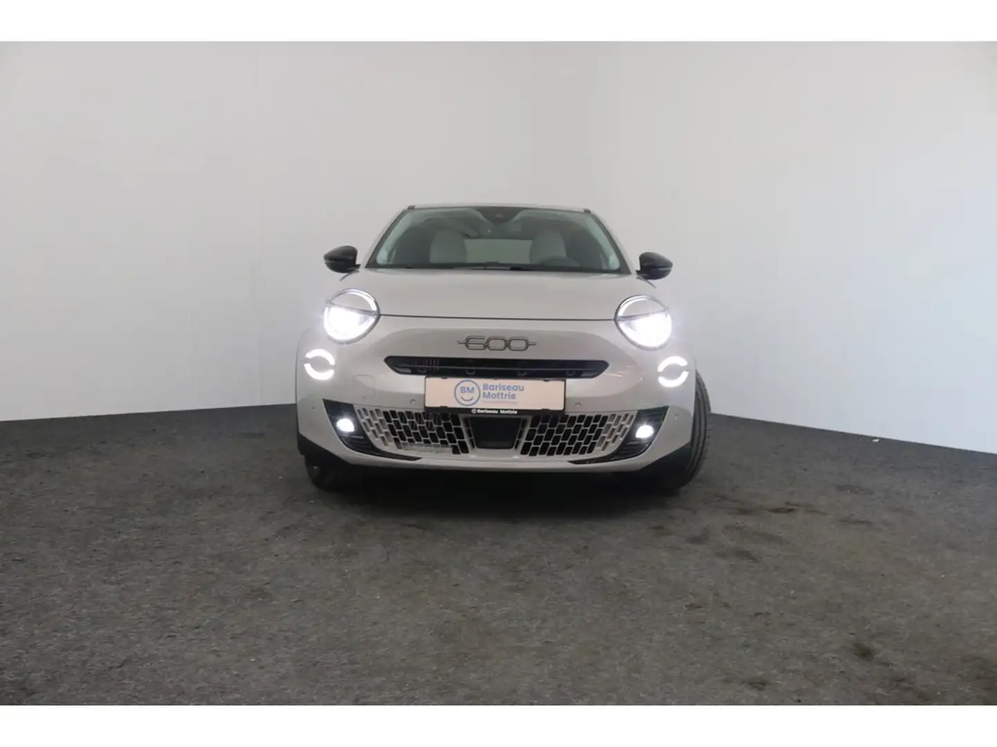 Fiat 600 LA PRIMA HYBRID AUTOMAAT *LEDER*DAB*GPS*CARPLAY*CA Beige - 2