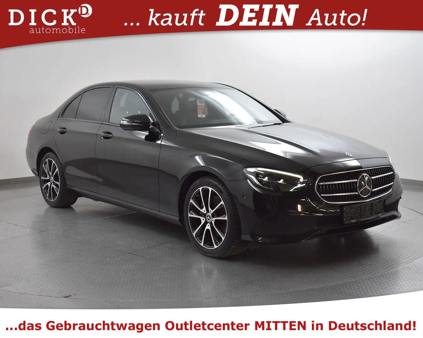 Mercedes-Benz E 220 d 2X Avantg NIGHT+WIDESC+KAMERA+LED+ACC+18" Black - 1