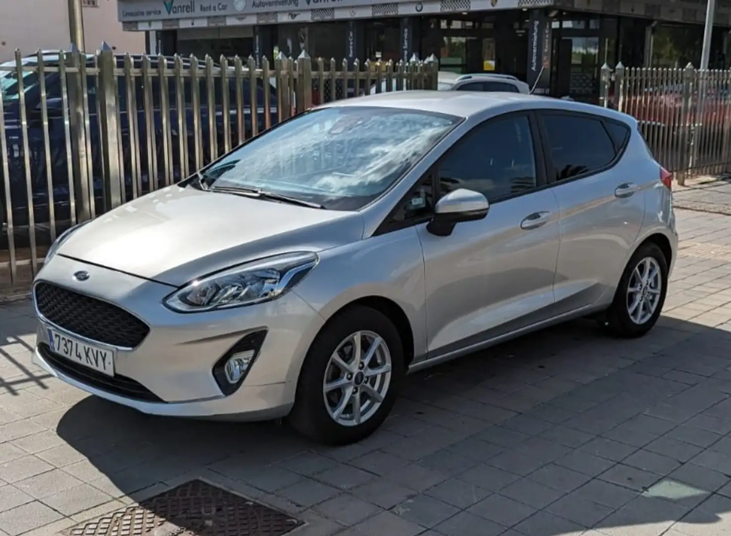 Ford Fiesta 1.0 EcoBoost S/S Active 100 Plateado - 1