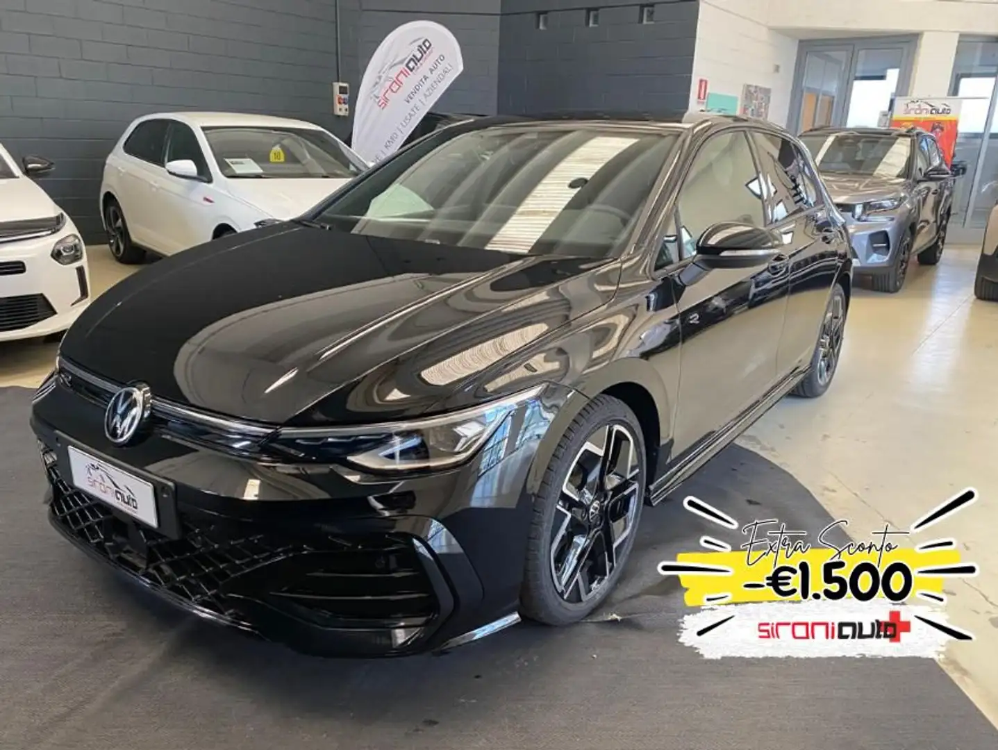 Volkswagen Golf 2.0 TDI 150 CV DSG SCR R-Line - PROMO SIRONIAUTO+ Nero - 1
