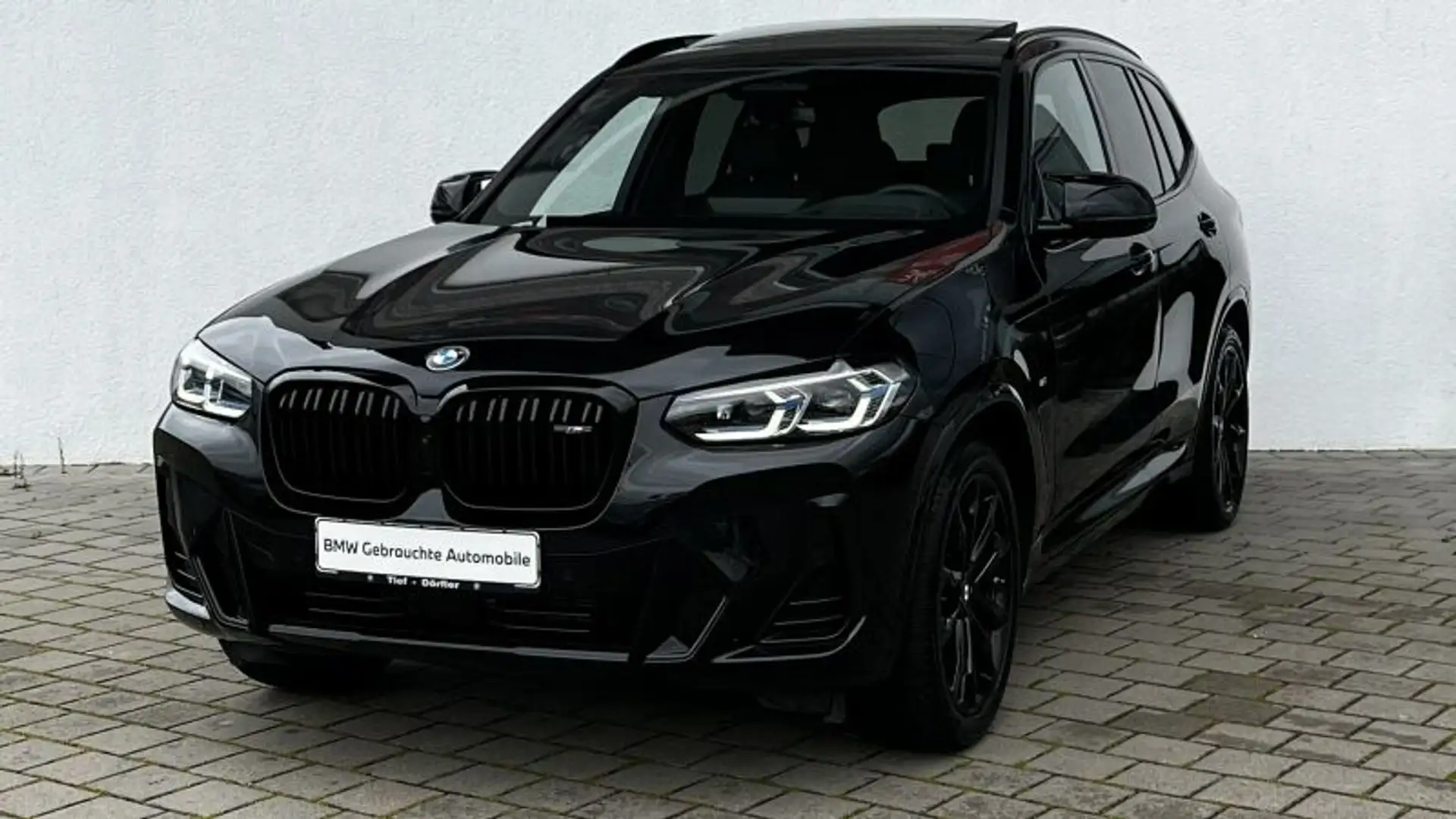 BMW X3 M 40i SAG AHK/SHZ/LASER/PAN/AKUSTIK/360/GESTIK Schwarz - 2