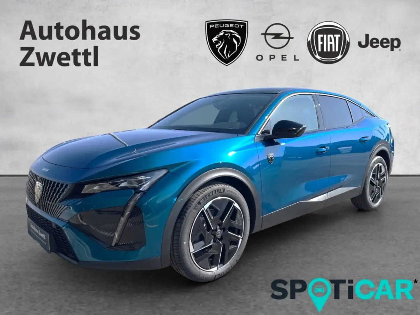 Peugeot 408 GT Hybrid 145 e-DCS6 Blau - 1