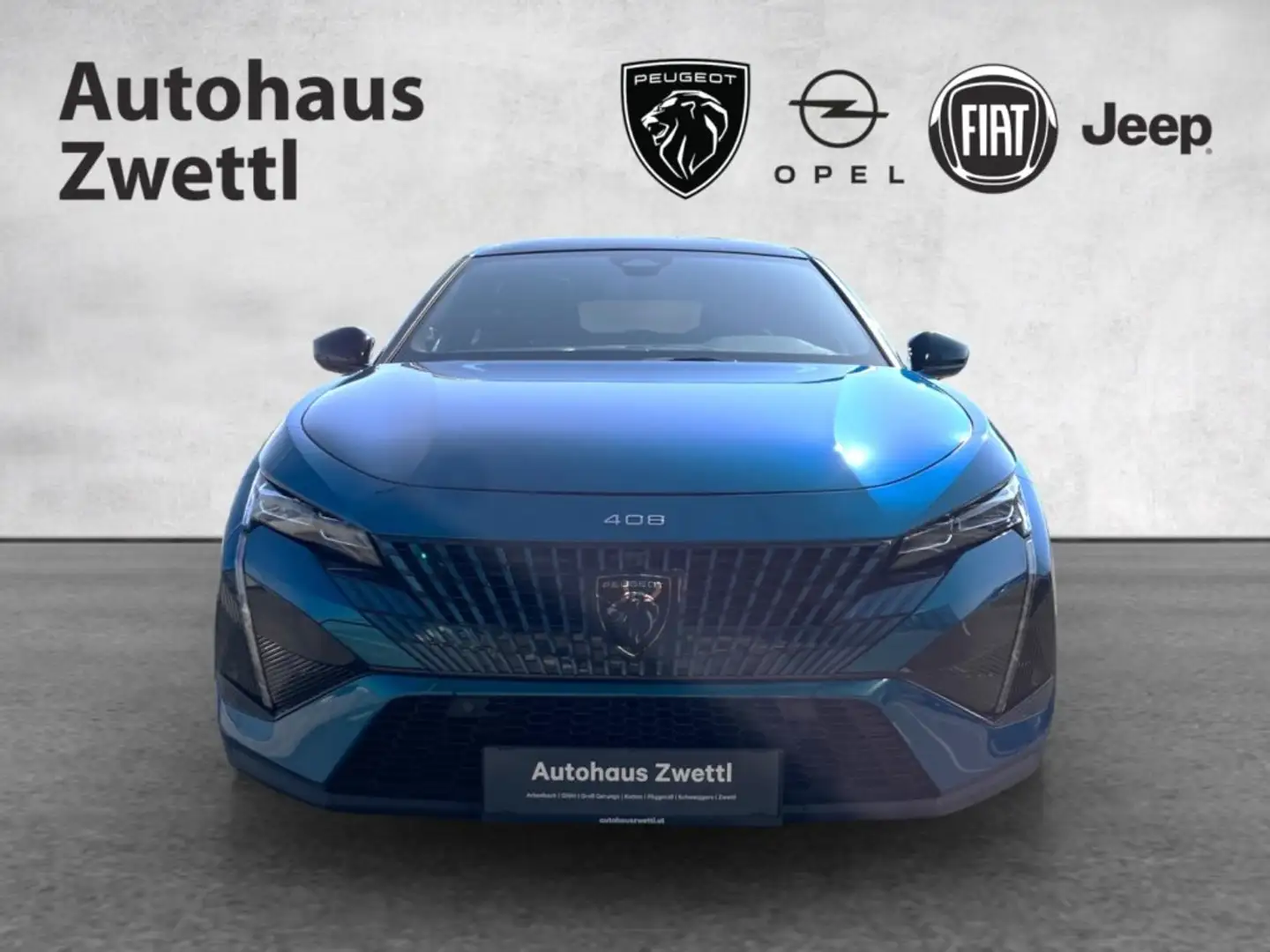 Peugeot 408 GT Hybrid 145 e-DCS6 Blau - 2