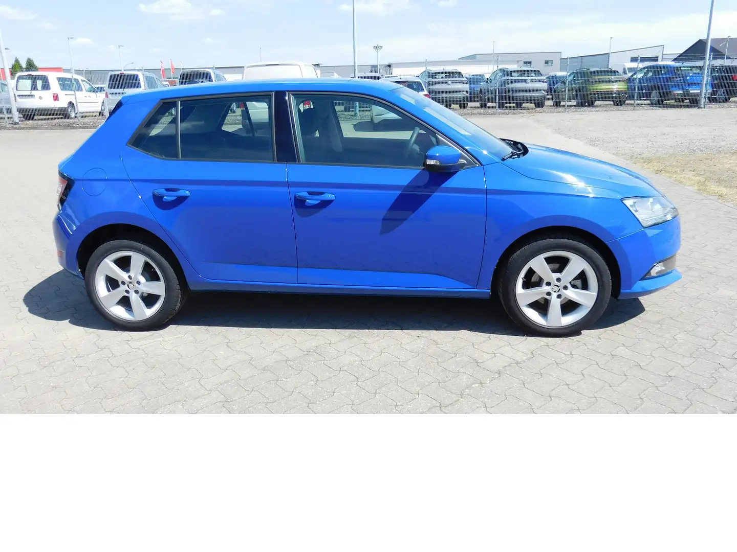 Skoda Fabia 1.0 Active Cool Plus 4 Trg. MPI BMT Klima Blauw - 2