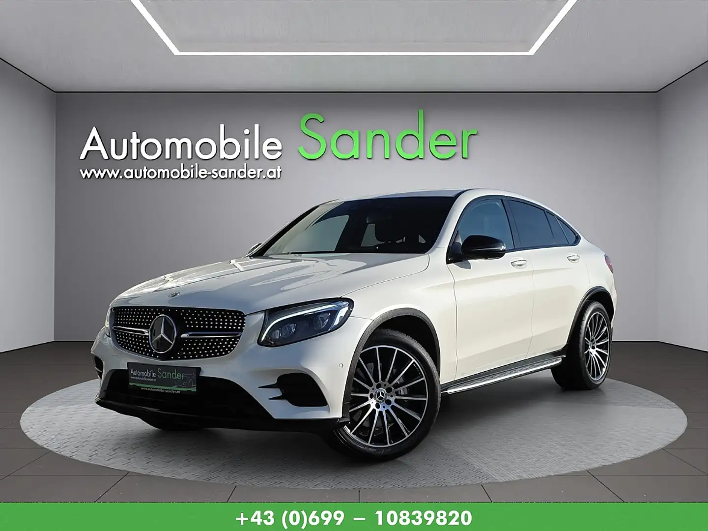 Mercedes-Benz GLC 350 d Coupé 4MATIC Aut.*AMG/20 ZOLL/AHK/VOLL* Weiß - 1