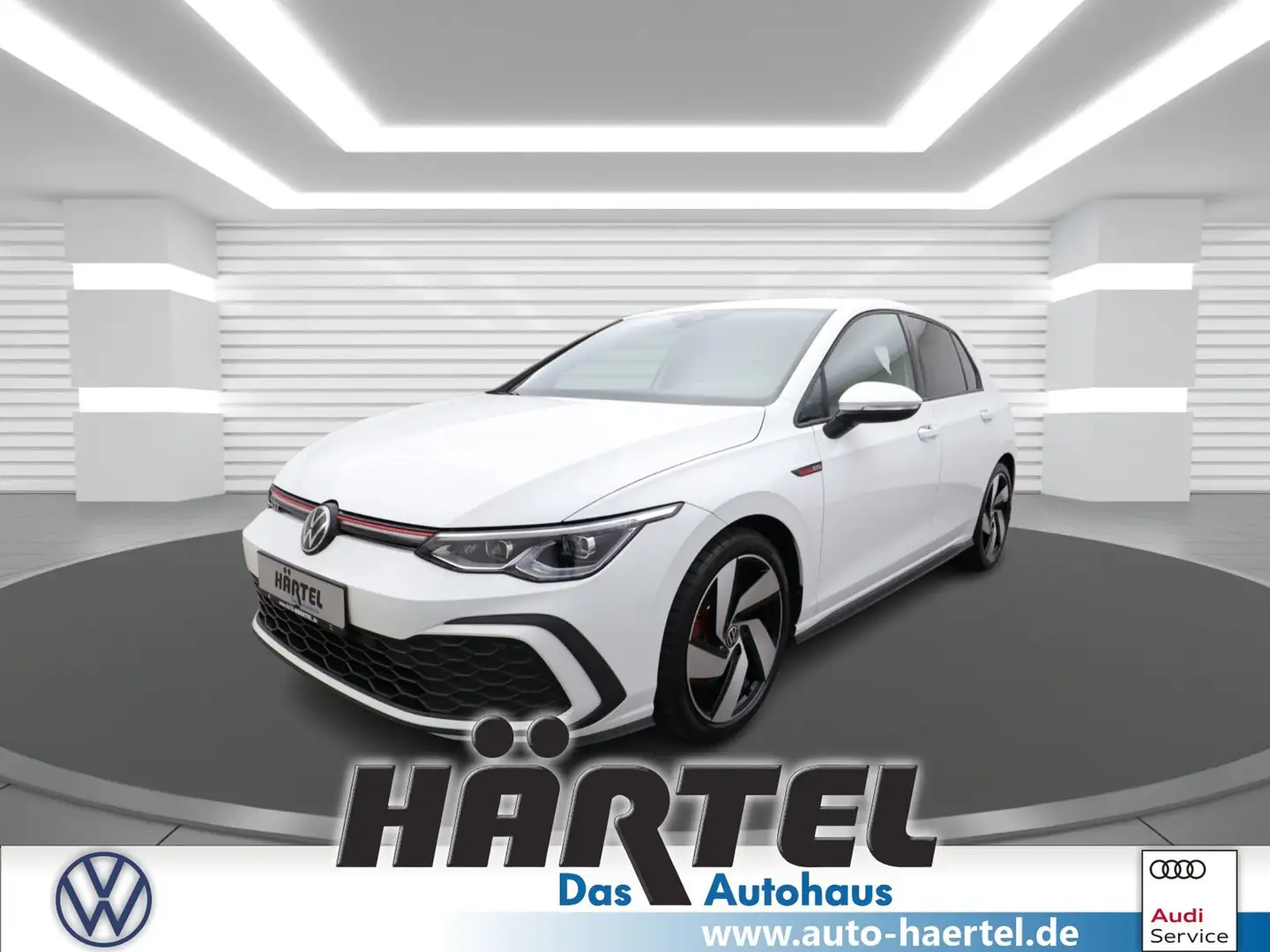 Volkswagen Golf GTI GOLF 8 GTI 2.0 TSI DSG (+NAVI+AUTOMATIK) Bluetooth Weiß - 1