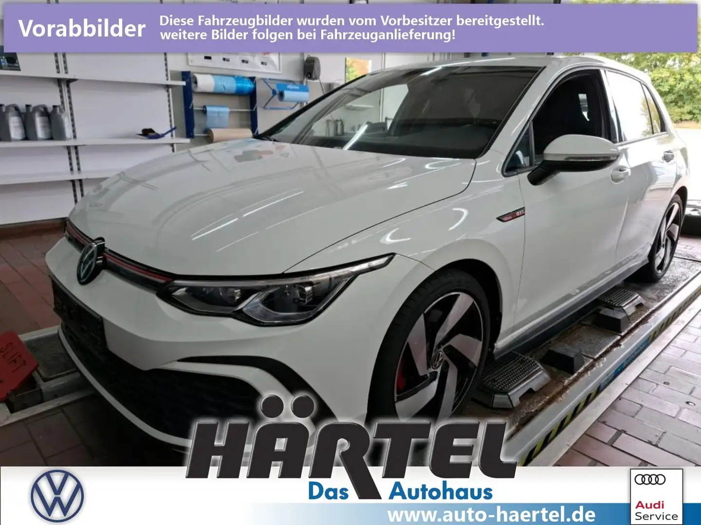 Volkswagen Golf GTI GOLF 8 GTI 2.0 TSI DSG (+NAVI+AUTOMATIK) Bluetooth Weiß - 1