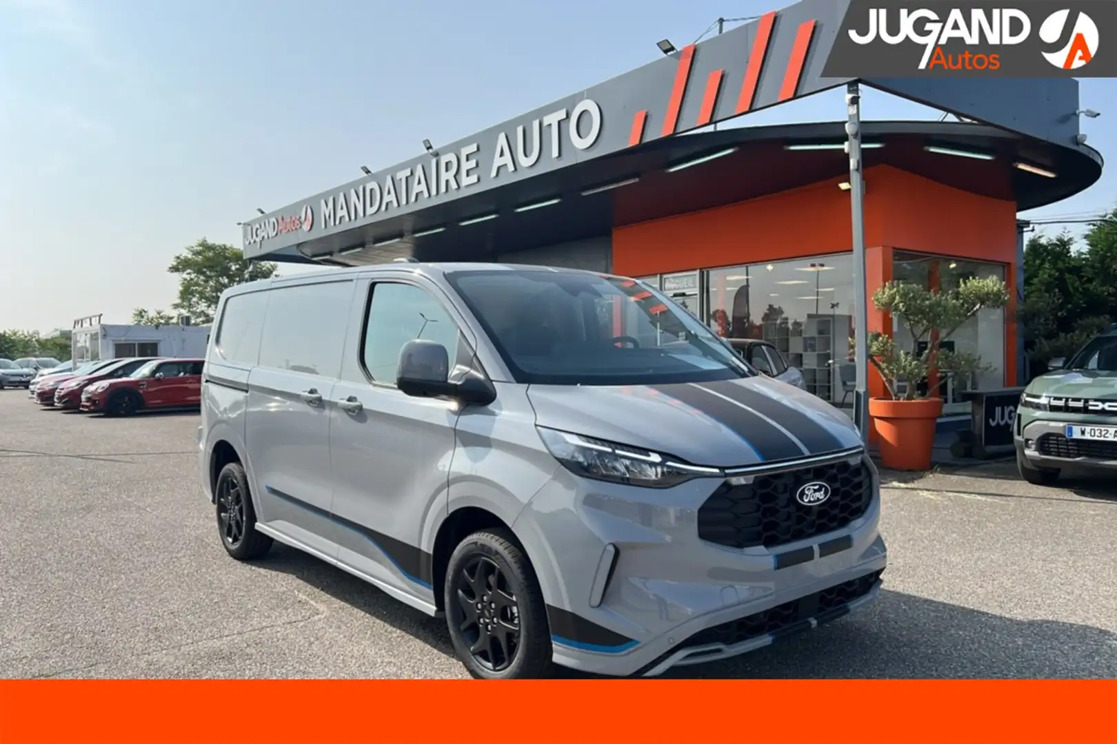 Ford Transit CUSTOM 170 BVA8 SPORT L1H1 320 Grijs - 1