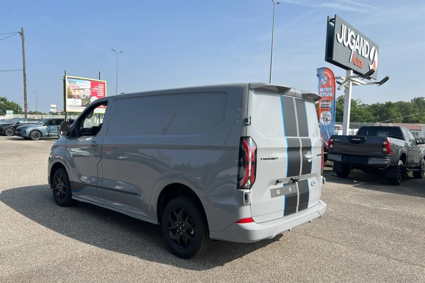Ford Transit CUSTOM 170 BVA8 SPORT L1H1 320 Grijs - 2
