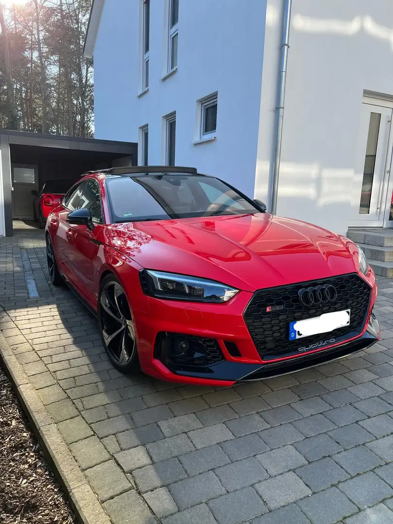 Audi RS5 VOLL / 1a Interieur und Exterieur / seriös Rot - 2
