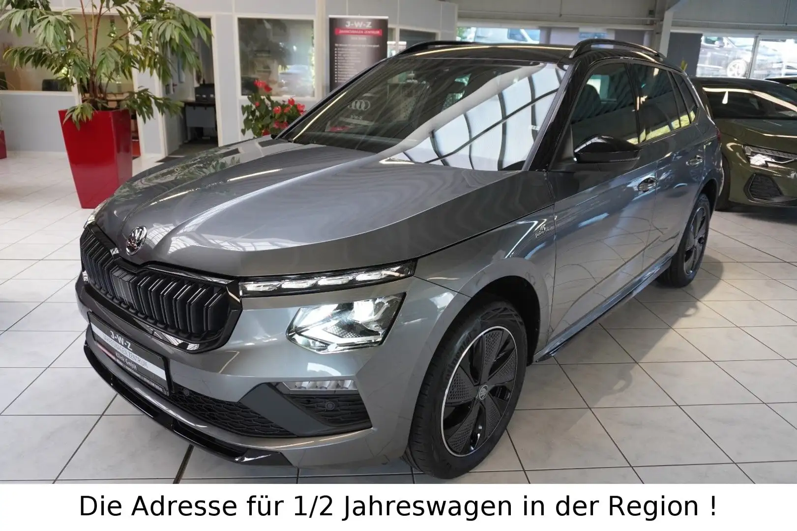 Skoda Kamiq Monte Carlo 1.0 TSI DSG*AHK*PANO*MATRIX* Grijs - 1