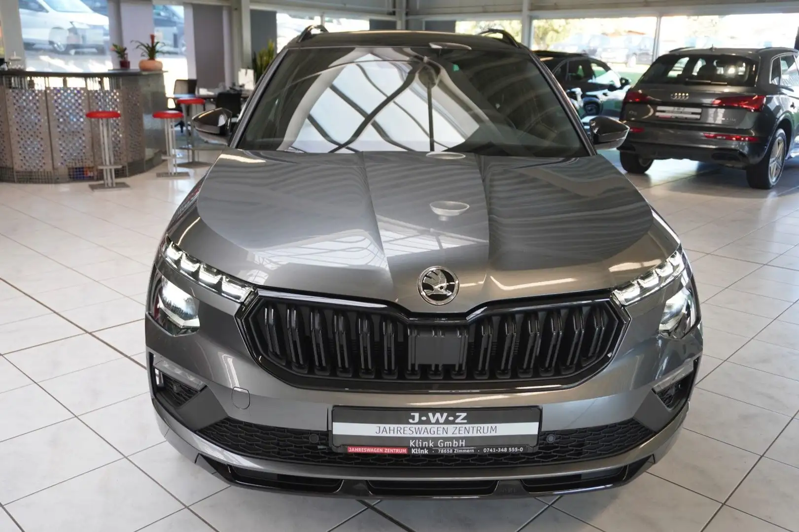 Skoda Kamiq Monte Carlo 1.0 TSI DSG*AHK*PANO*MATRIX* Grijs - 2