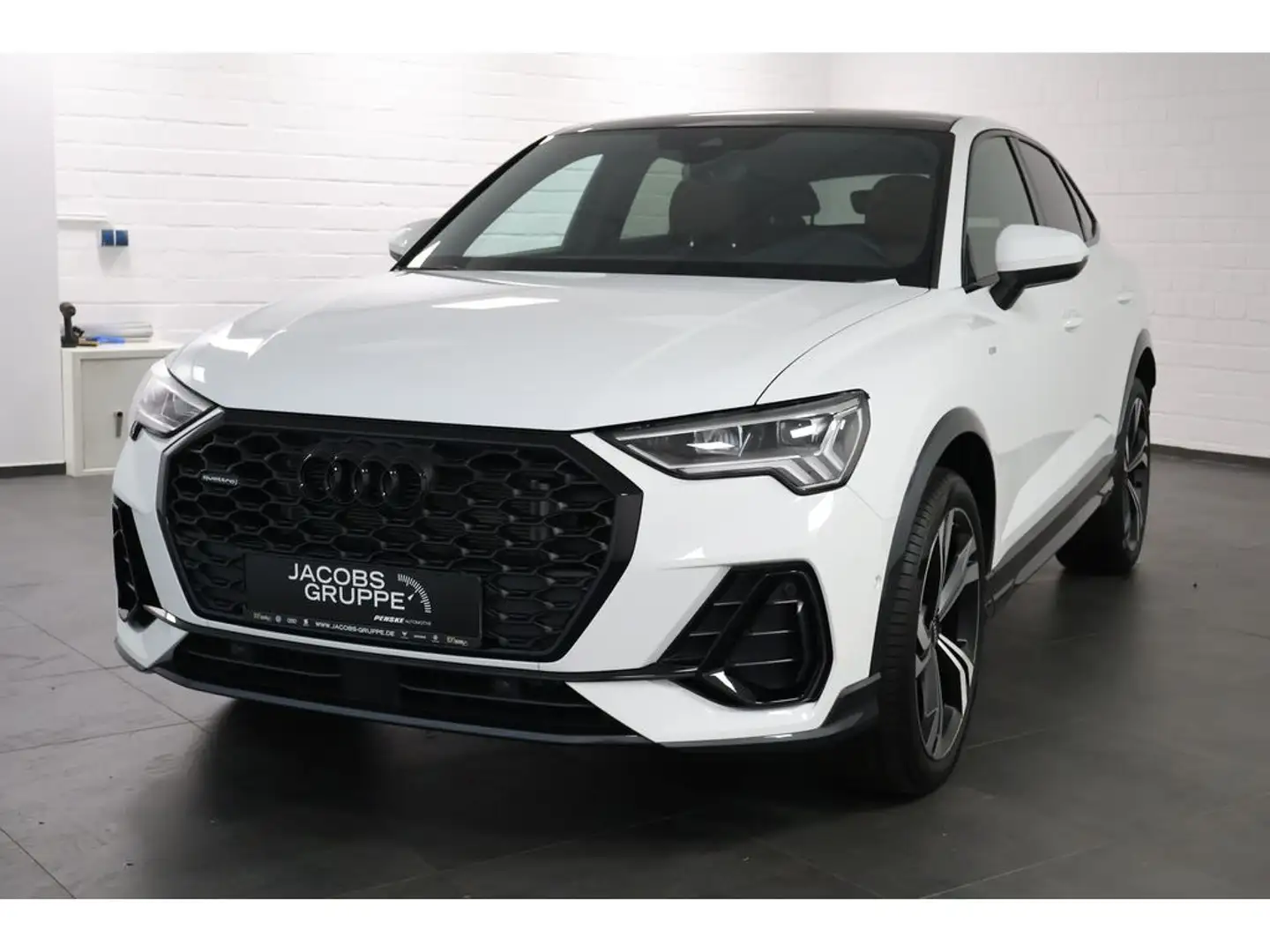 Audi Q3 Sportback 40 TDI quattro S-line S-tronic,L Blanc - 2