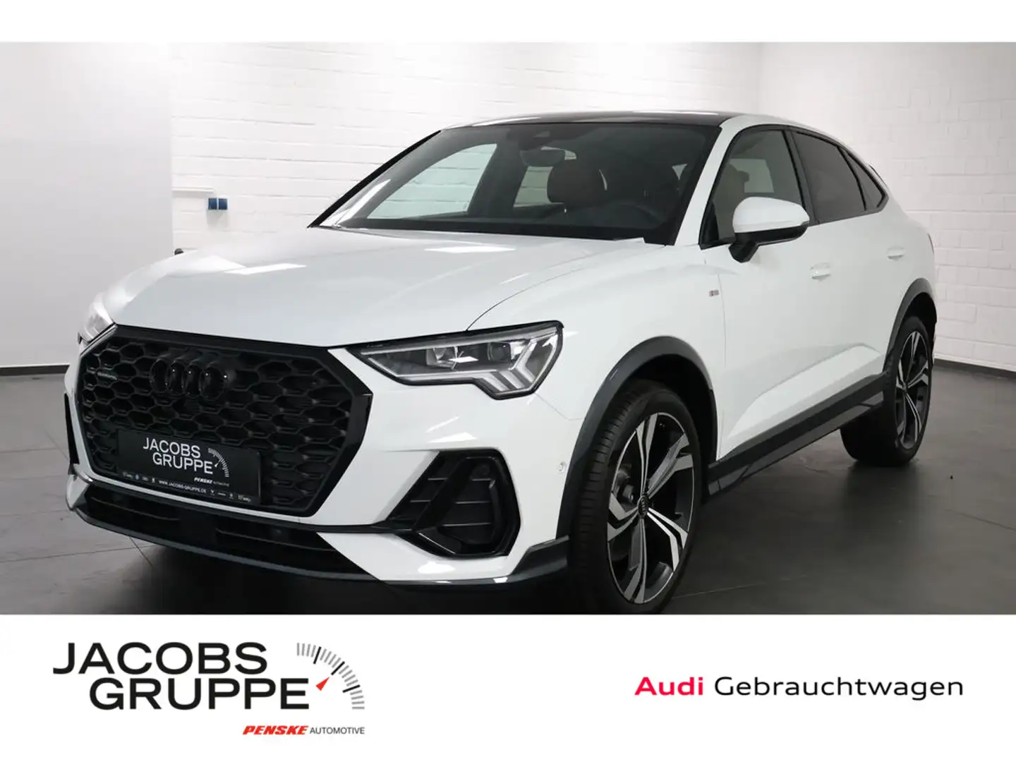 Audi Q3 Sportback 40 TDI quattro S-line S-tronic,L Blanc - 1