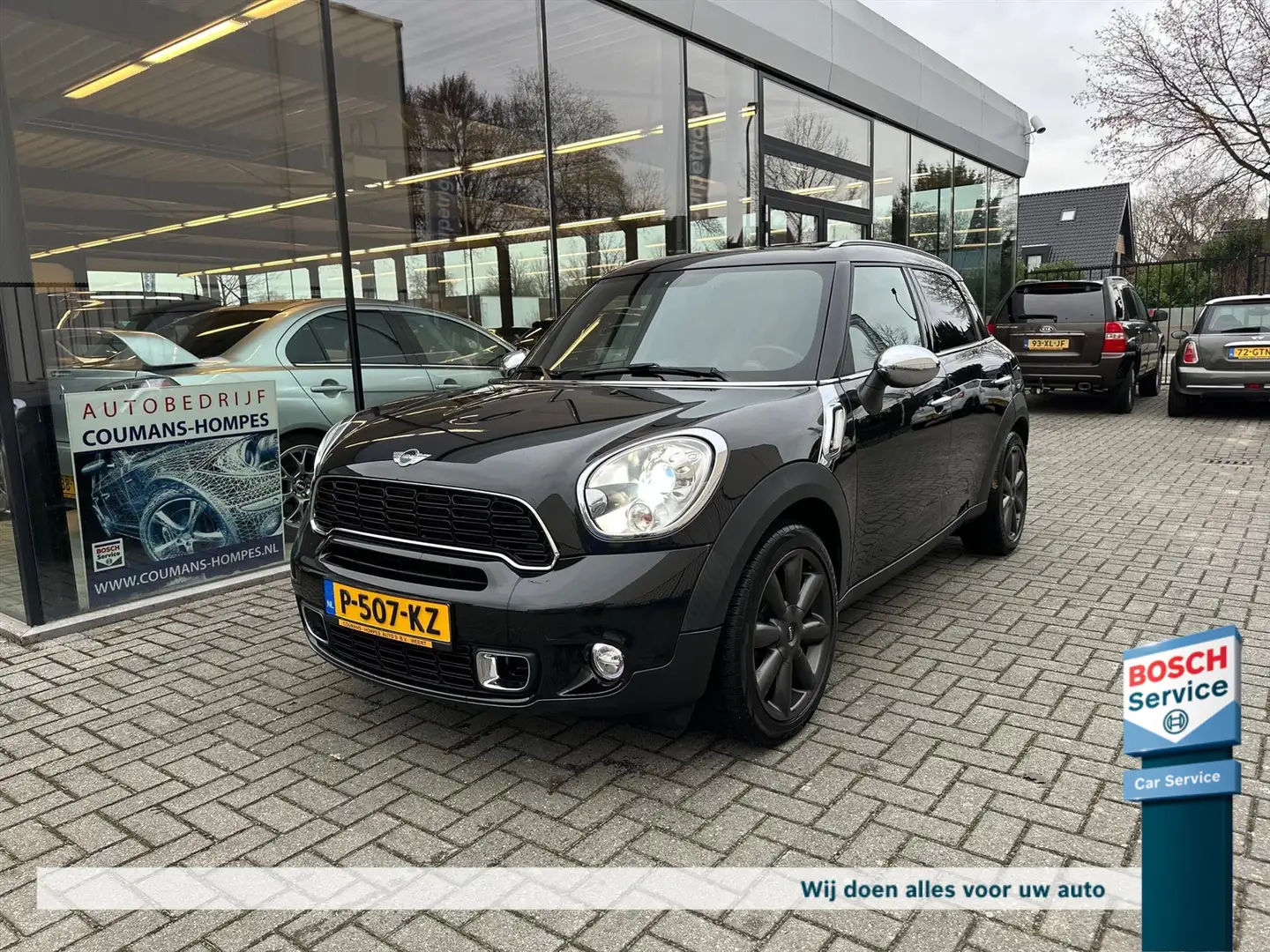 MINI Cooper S Countryman 1.6 184pk Chili LEDER,TREKHAAK, PANORAMA,CLIMATE Noir - 1