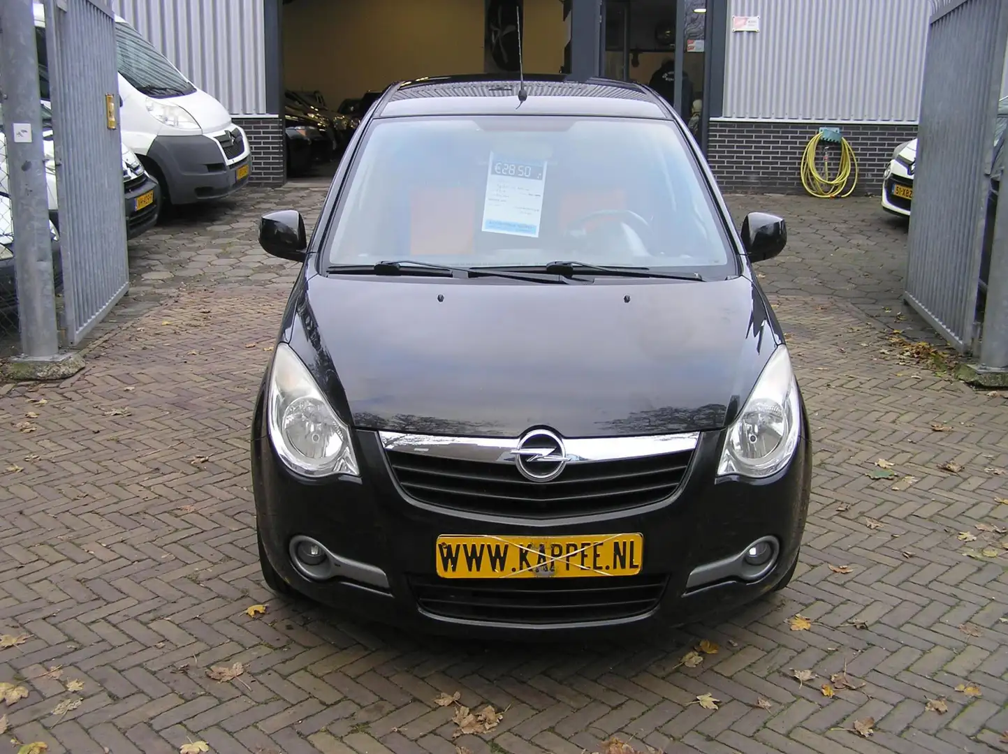 Opel Agila 1.2 Edition nap airco nieuwe apk Schwarz - 2
