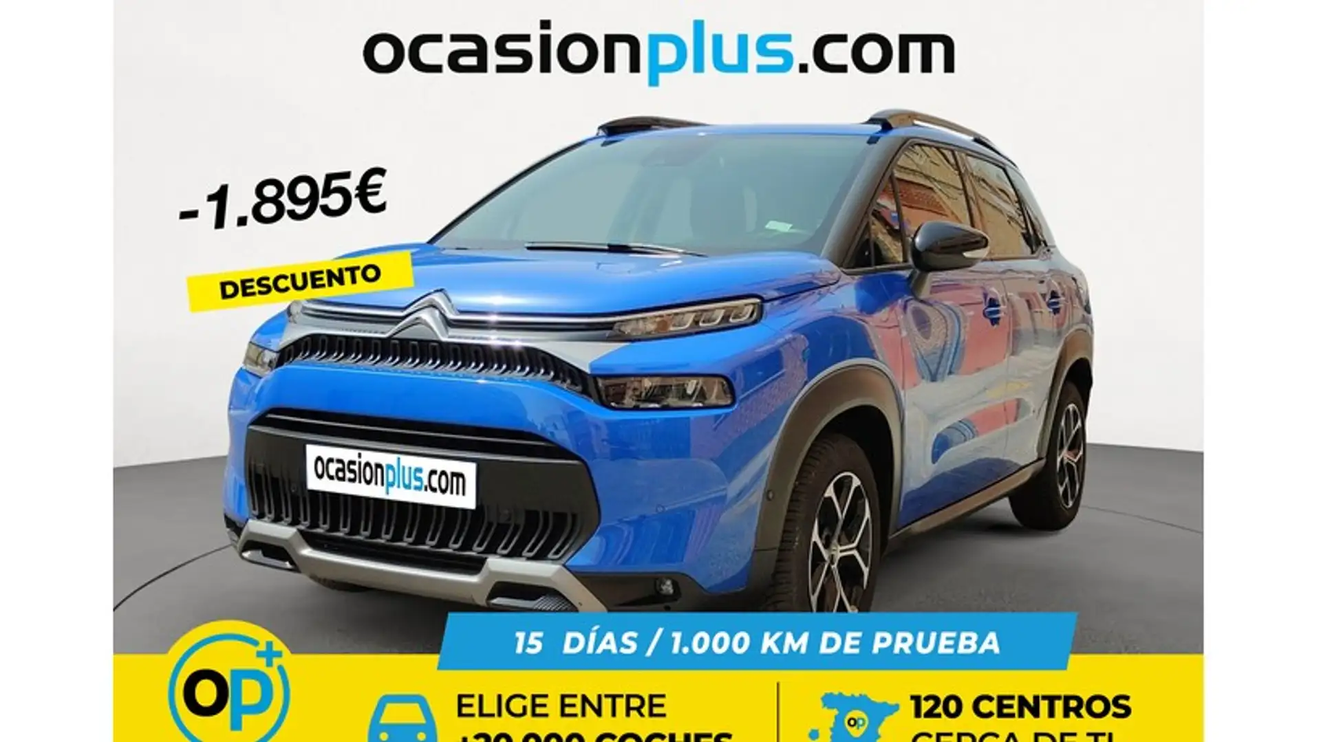 Citroen C3 Aircross Puretech S&S Shine 110 Blau - 1