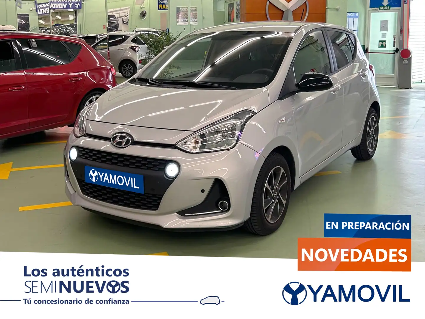 Hyundai i10 1.2 MPI Tecno Edition Plateado - 1