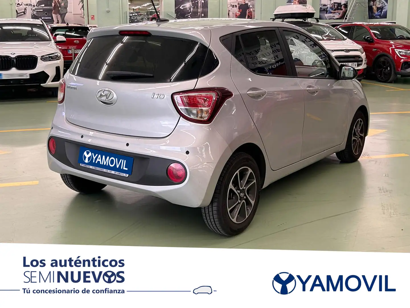 Hyundai i10 1.2 MPI Tecno Edition Plateado - 2