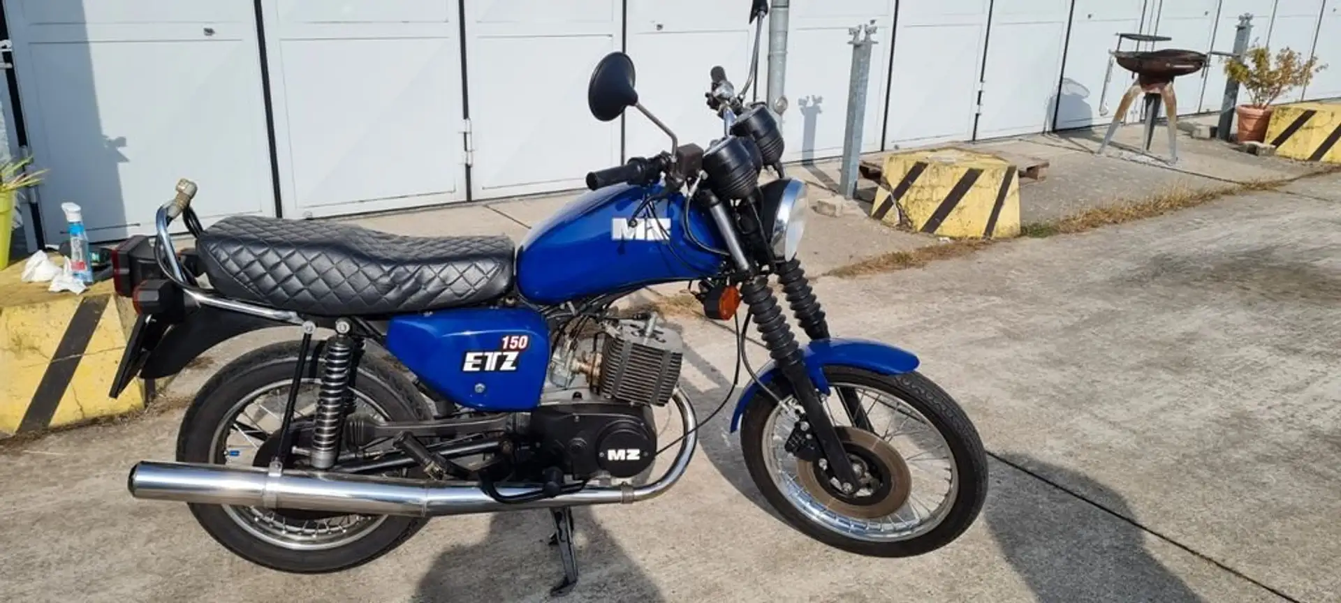 MZ ETZ 150 Deluxe Blauw - 1
