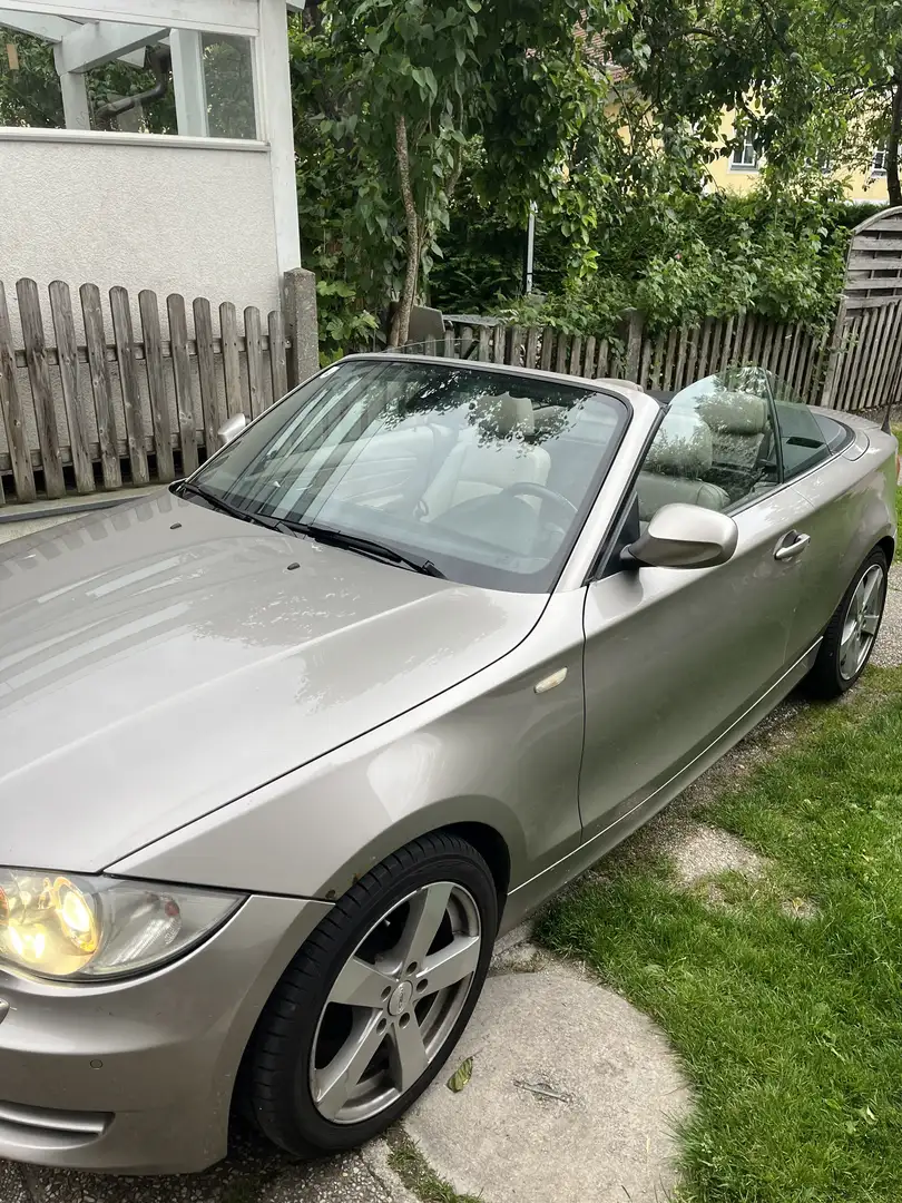 BMW 118 118d Cabrio Silber - 1