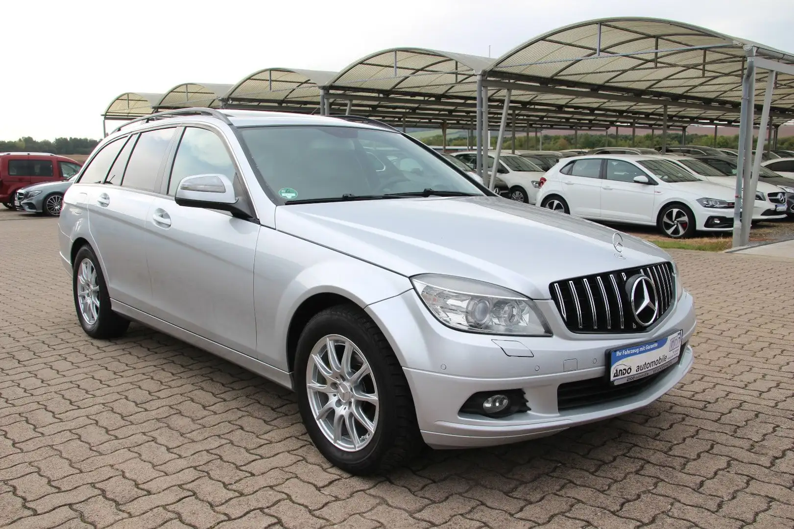 Mercedes-Benz C 220 CDI T Automatik Leder/Xenon/SHZ/PDC/AHK Argent - 2