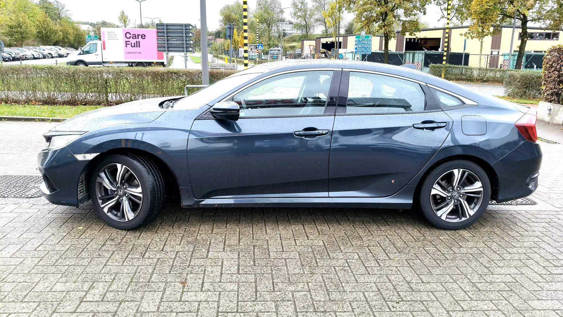 Honda Civic Civic 1.5 i-VTEC Turbo CVT Executive Blauw - 2