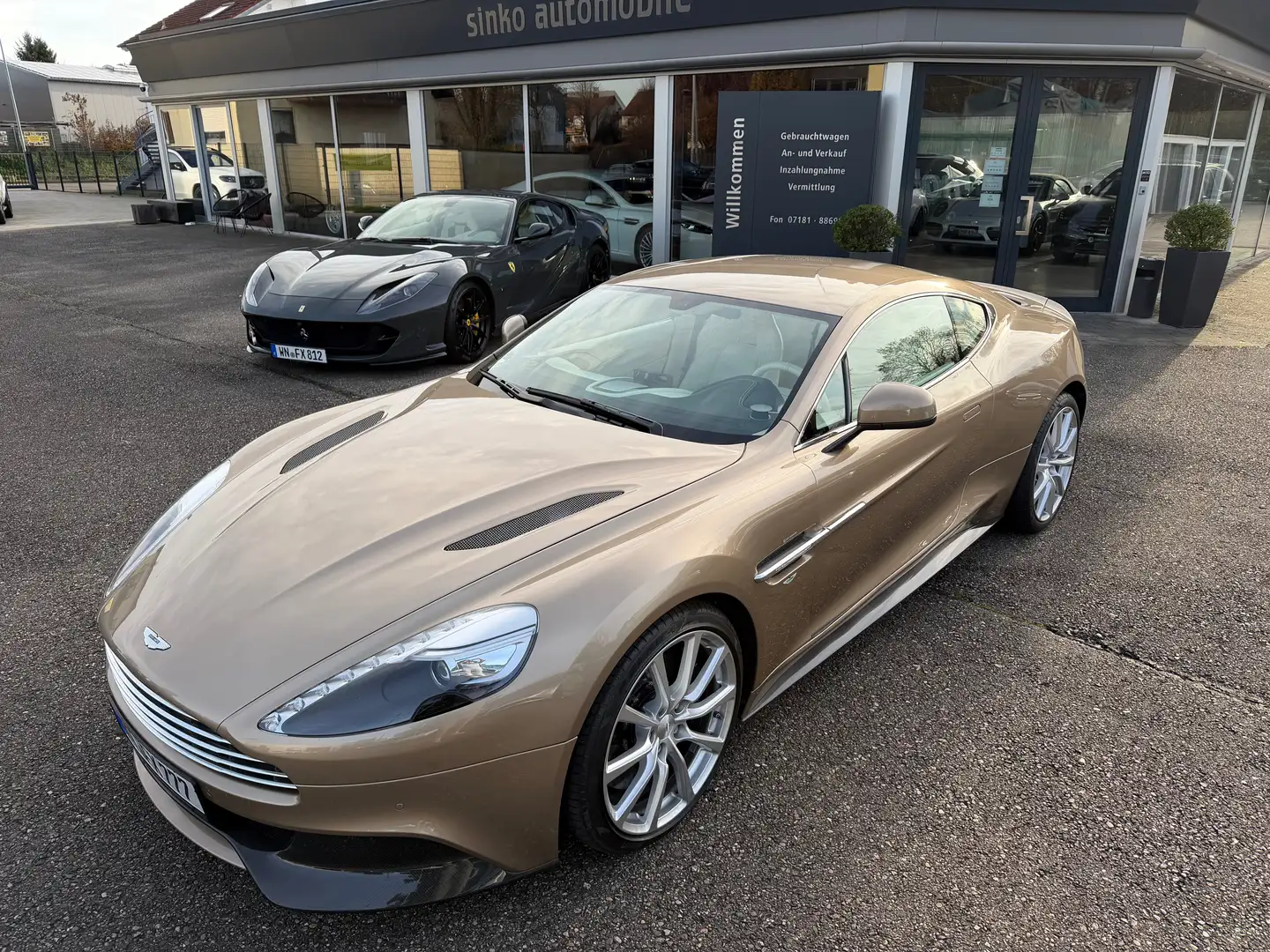 Aston Martin Vanquish Vanquish Coupe*2+2 One77 B&O Ceramic Carbon Exclus Beige - 2