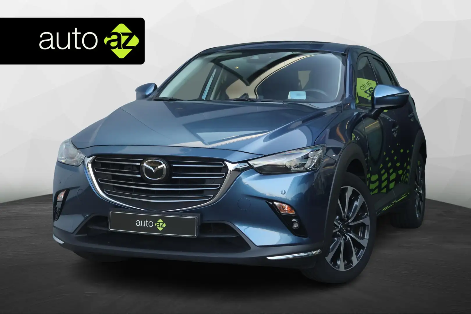 Mazda CX-3 2.0 SkyActiv-G 120 SkyLease GT Bleu - 1