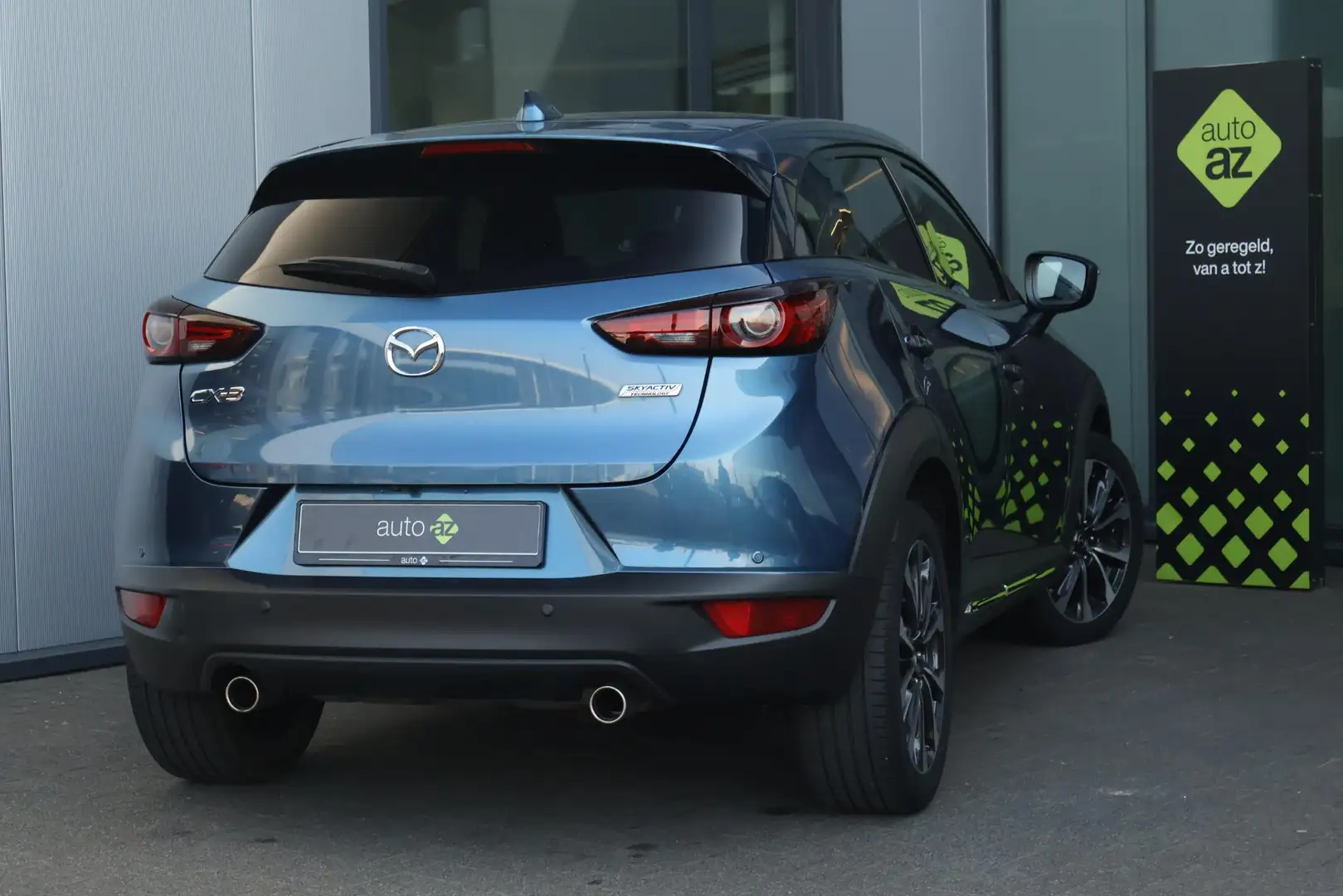 Mazda CX-3 2.0 SkyActiv-G 120 SkyLease GT Bleu - 2