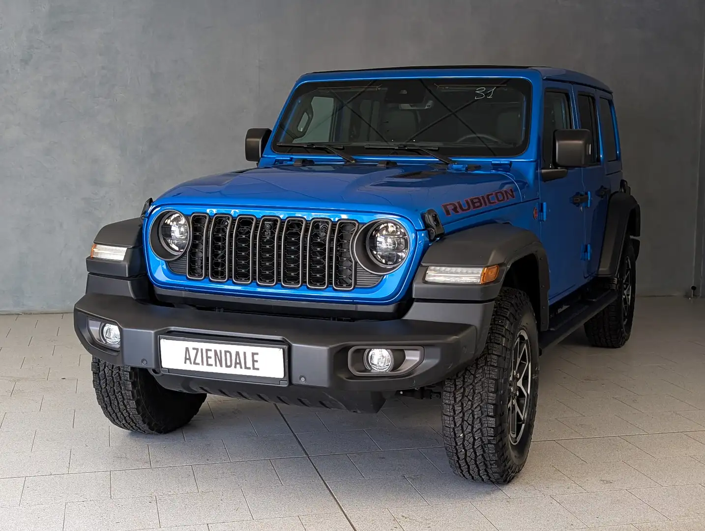Jeep Wrangler 2.0 TURBO AUTOMATIC RUBICON ICE Modrá - 2
