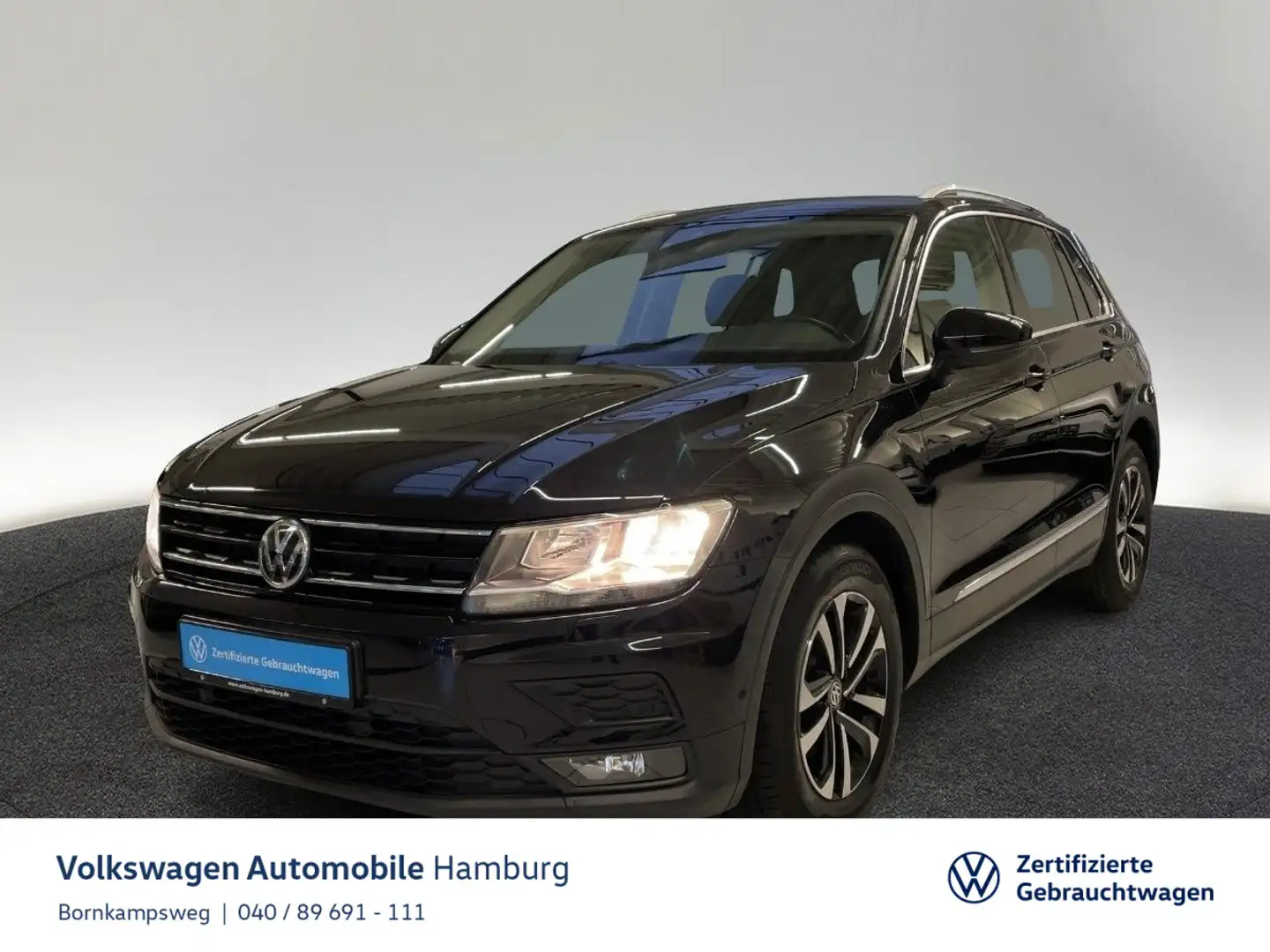 Volkswagen Tiguan 1.5 TSI IQ.DRIVE DSG Navi Sitzhzg ACC Negro - 1