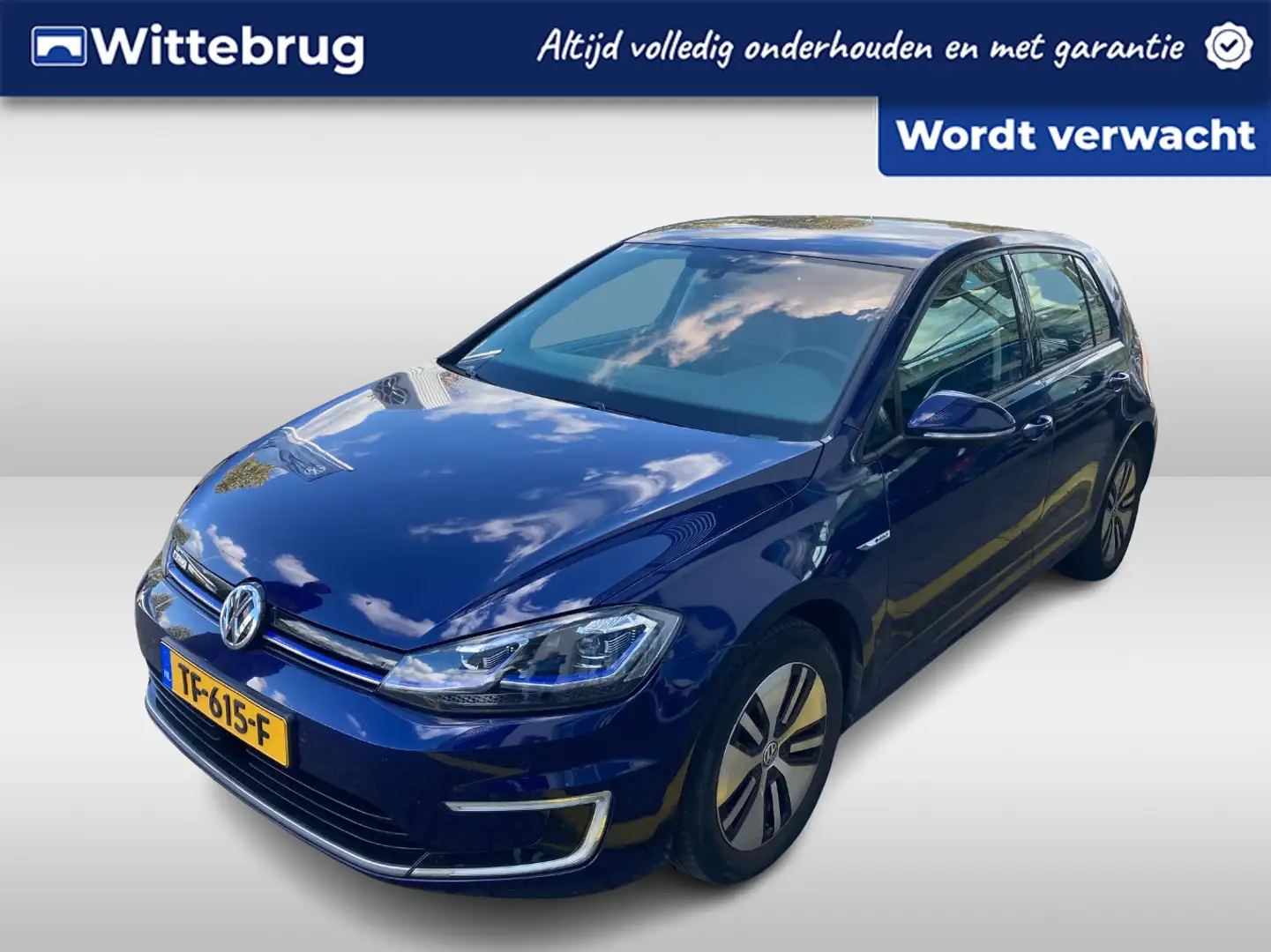 Volkswagen e-Golf E-dition / Leder Vienna / Navigatie / App connect Bleu - 1