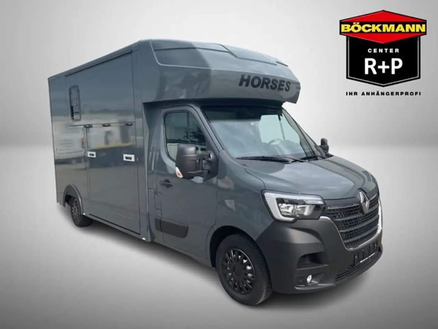 Renault Master MSG Stablehopper Pferdetransporter 3,5t Grau - 1