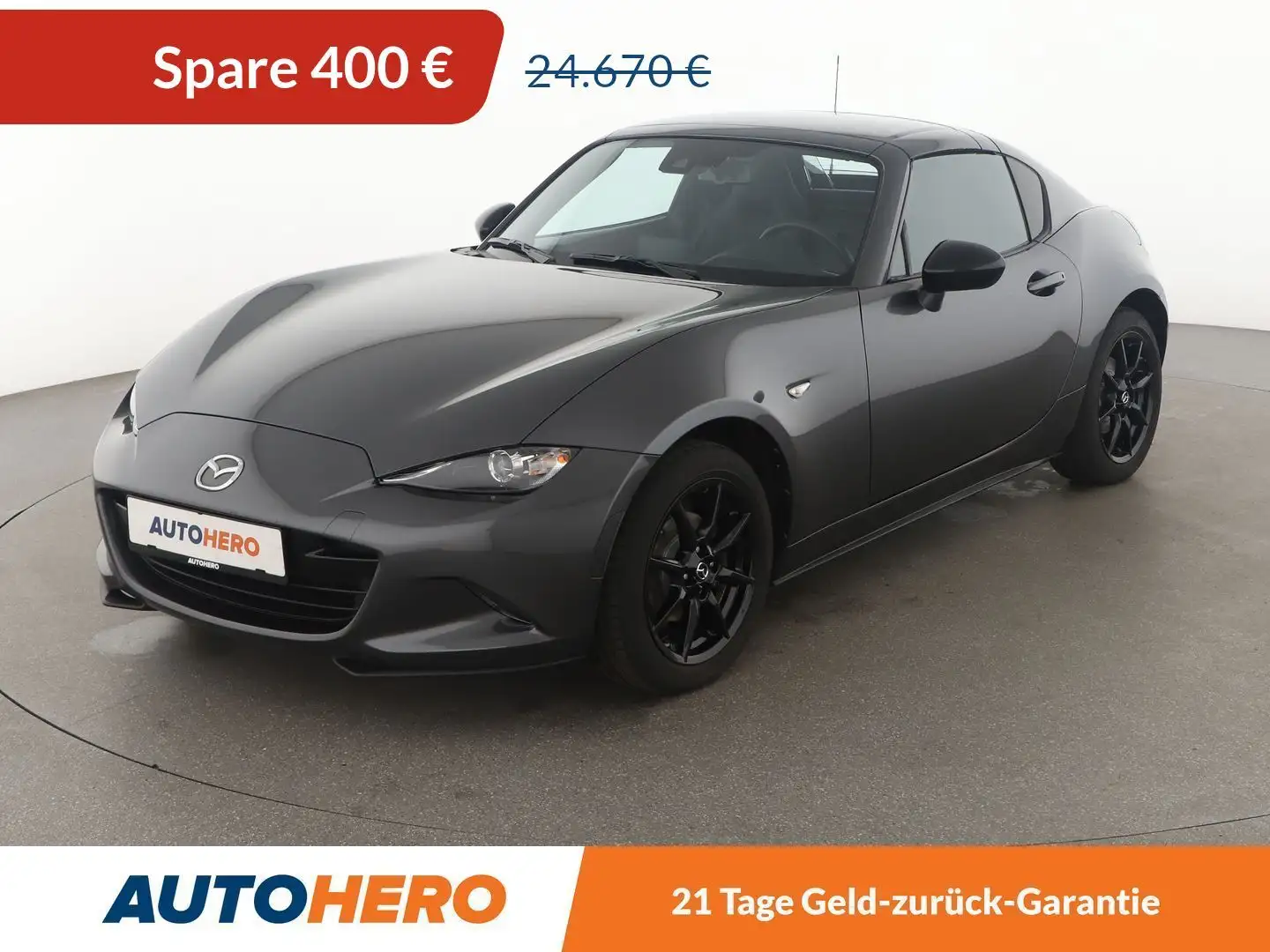 Mazda MX-5 1.5 Skyactiv G Ad'vantage RF *NAVI*LED*TEMPO*CAM* Grau - 1