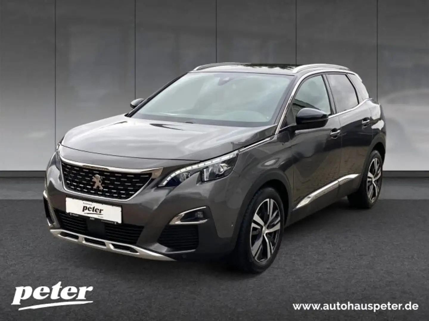 Peugeot 3008 3008 Allure 180 +SHZ+Bluetooth+Klima+LED+ Grau - 1