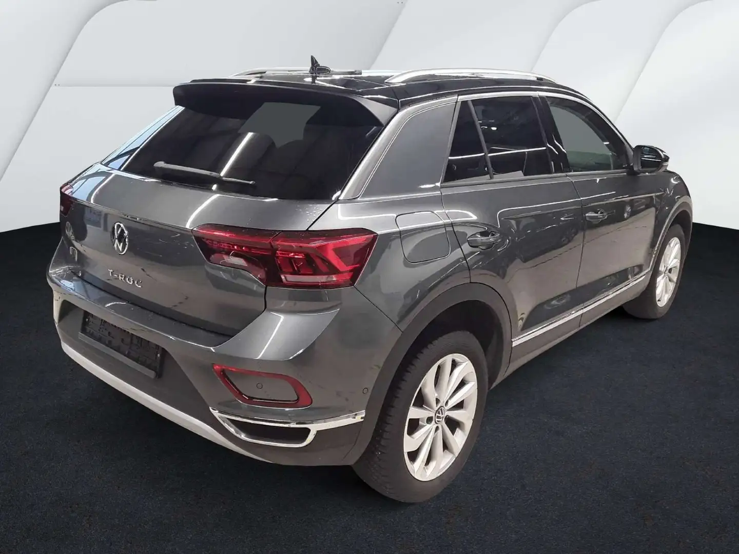 Volkswagen T-Roc T-ROC 1.5TSI DSG Style*LED+*Navi*SHZ*AHK Grau - 2