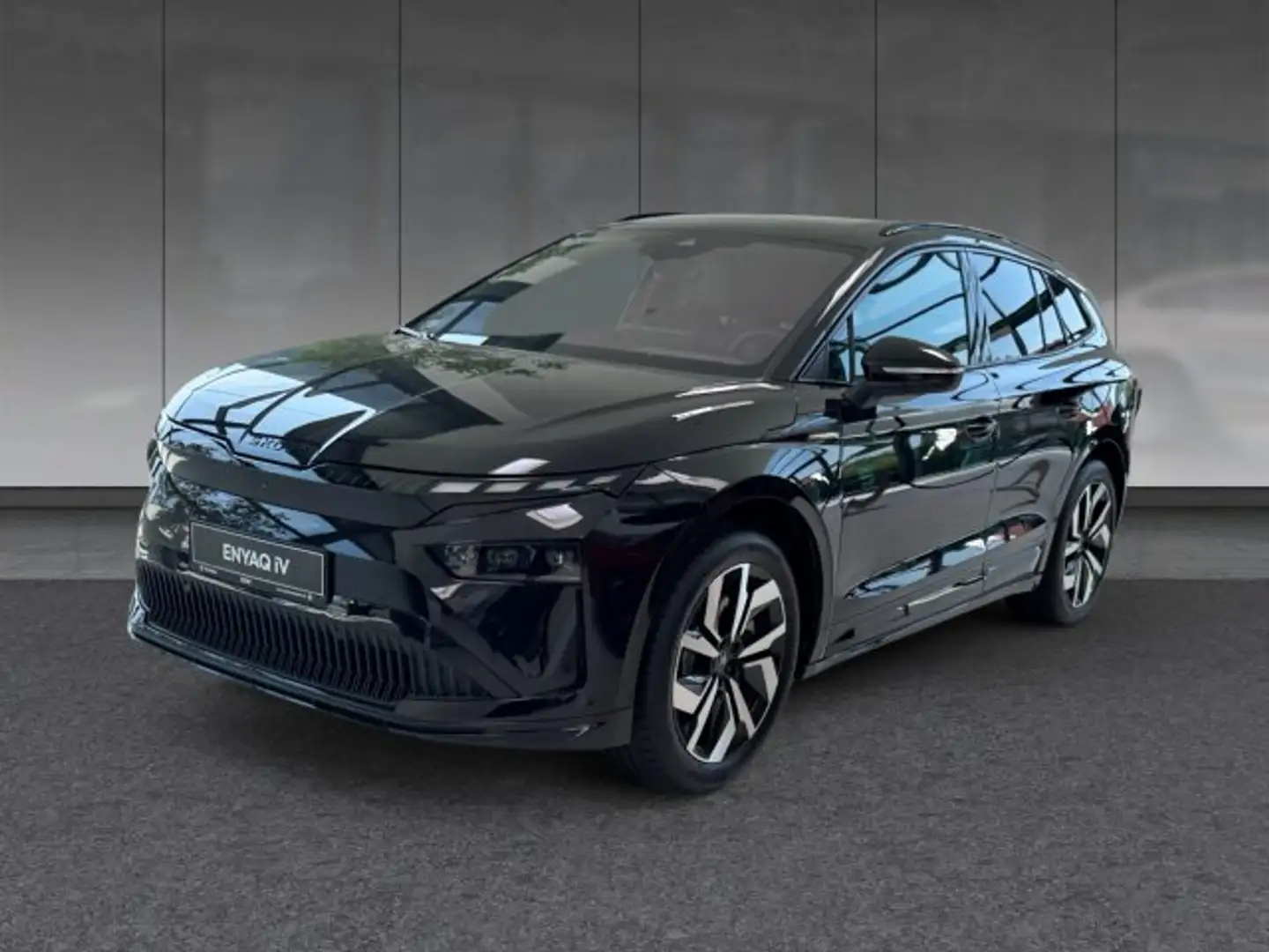 Skoda Enyaq ENYAQ IV 85X SPORTLINE 4X4 **AHK*PANO*MAXX*HUD* Noir - 1