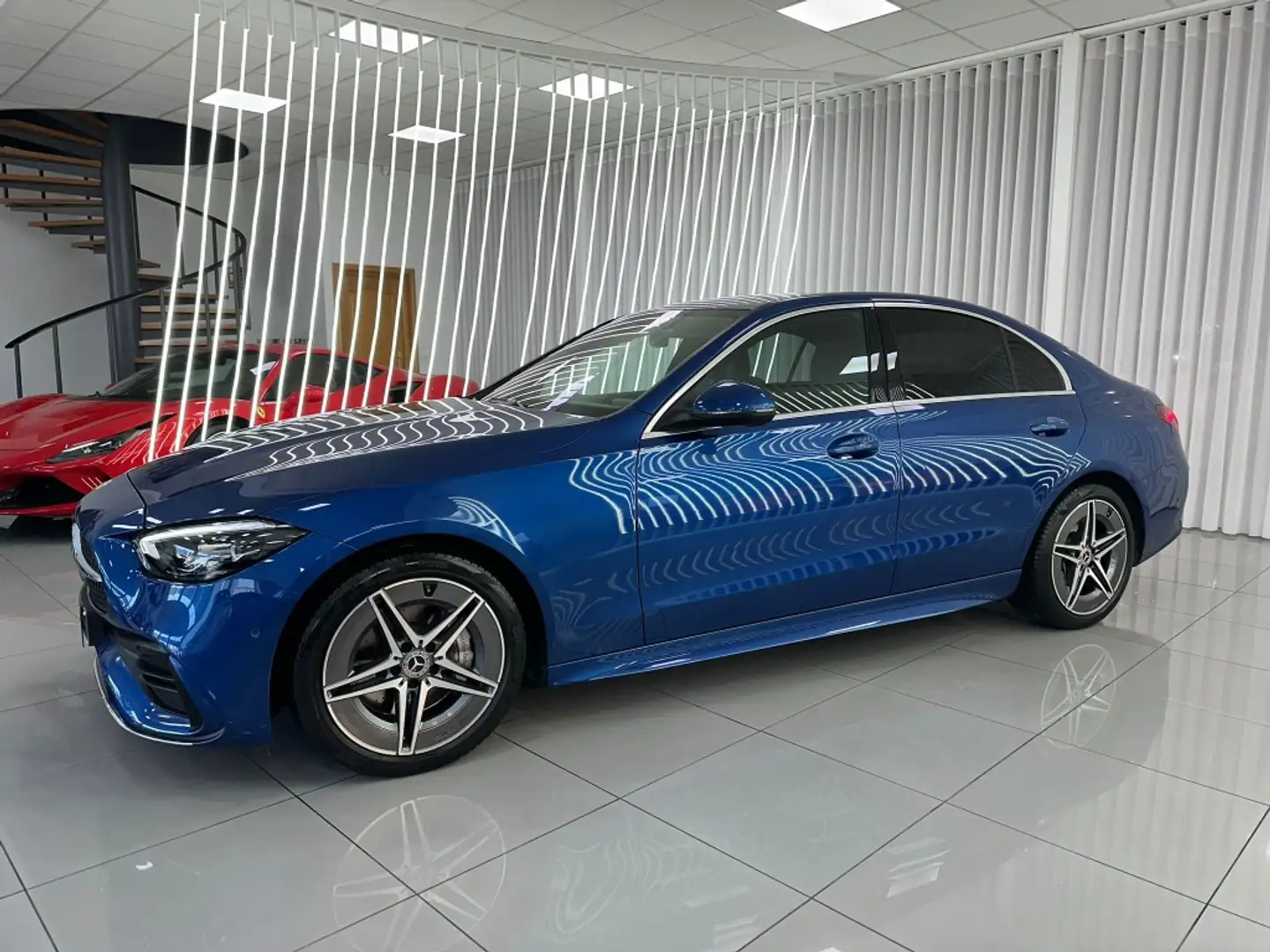 Mercedes-Benz C 220 220d 9G-Tronic Bleu - 2