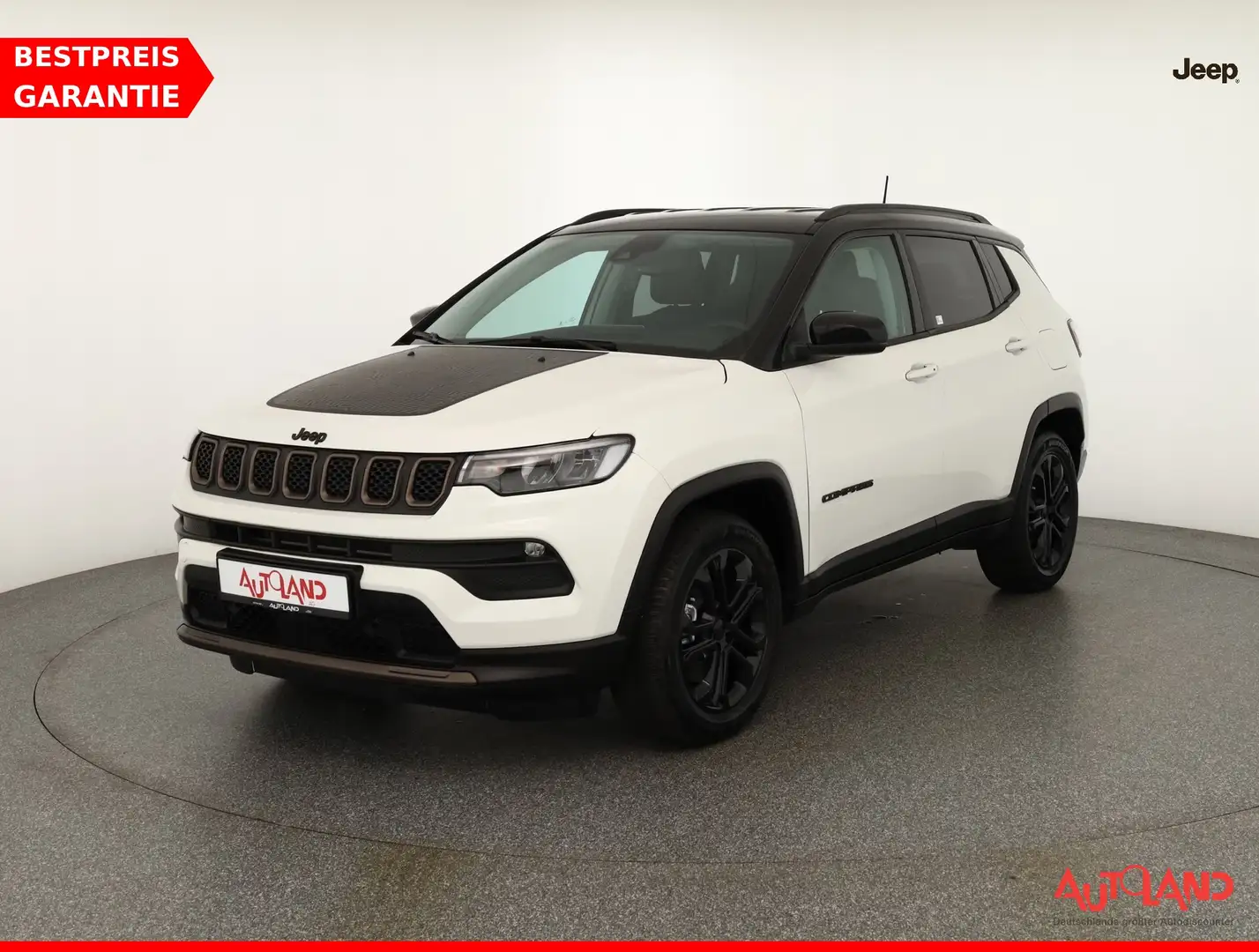 Jeep Compass 1.3 Hybrid Upland Plug-In LED Navi ACC Blanc - 1